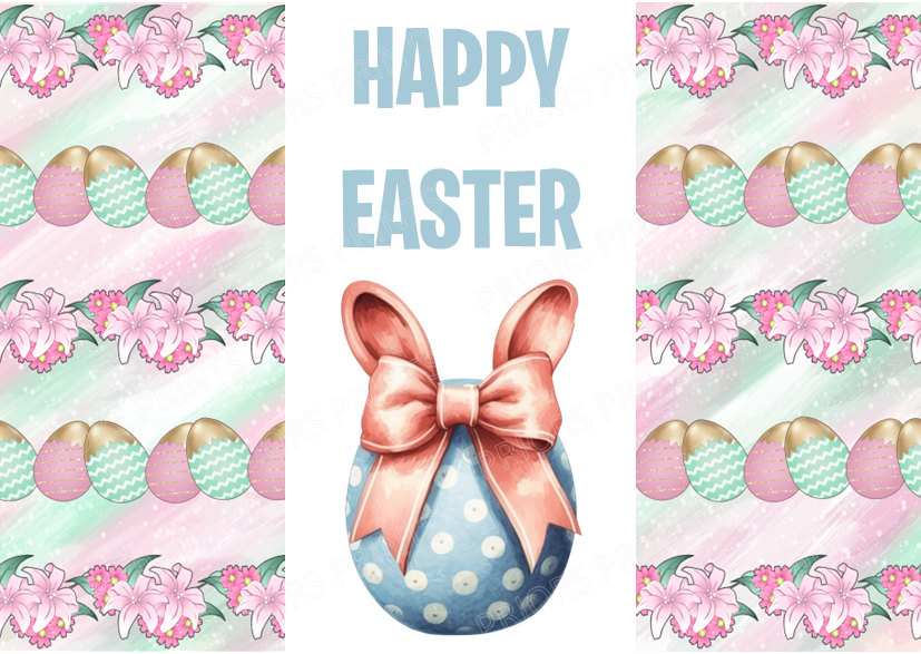 Easter Egg Chocolate Bar Wrappers