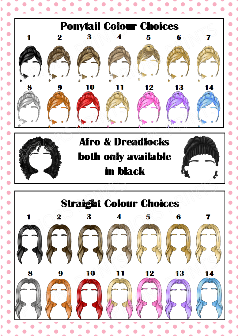 Make Up Female in Pink Personalised Card For Any Occasion