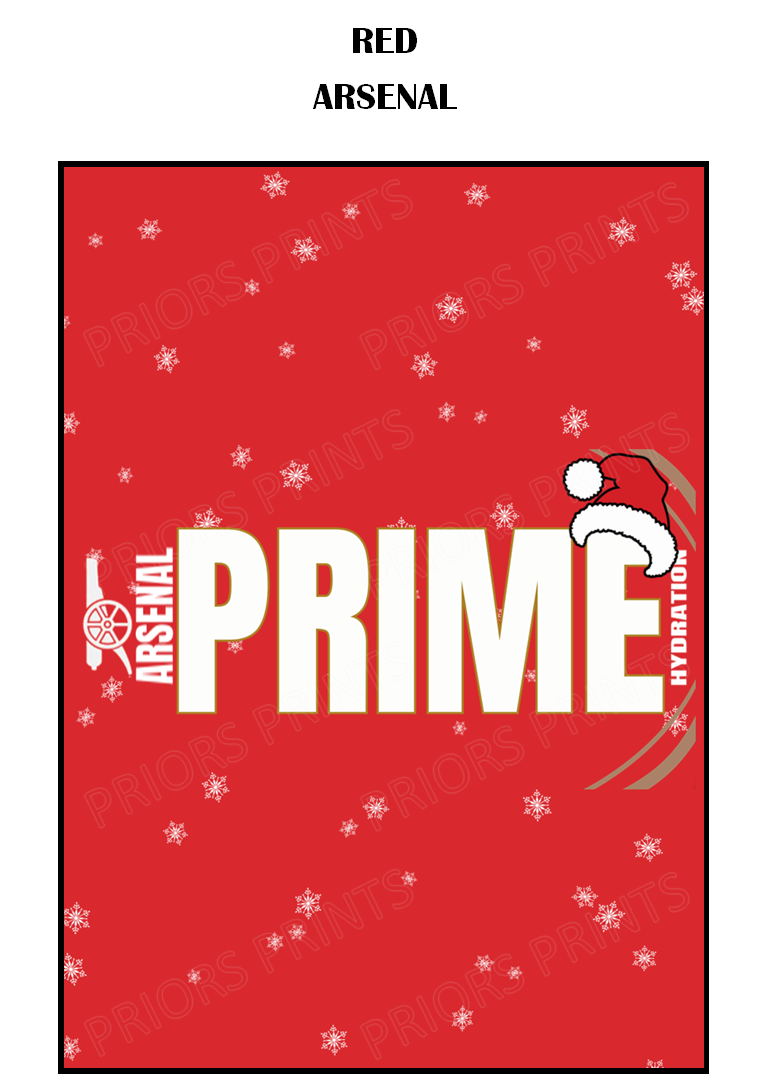 Prime Christmas Chocolate Bar Wrappers