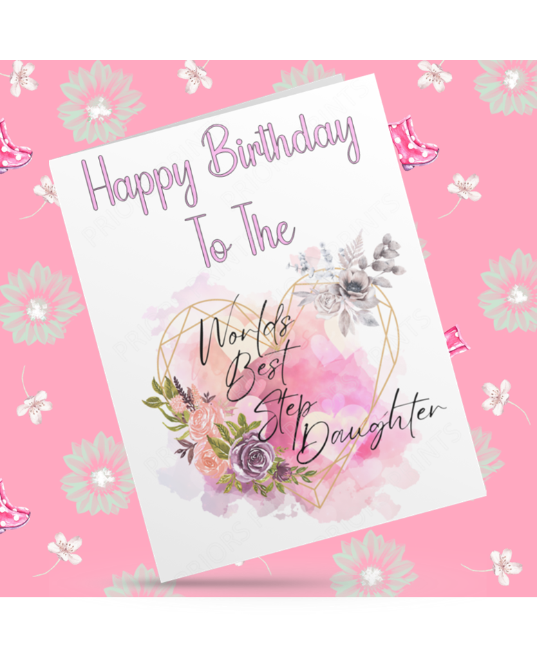 Birthday Card for Relatives or Friend