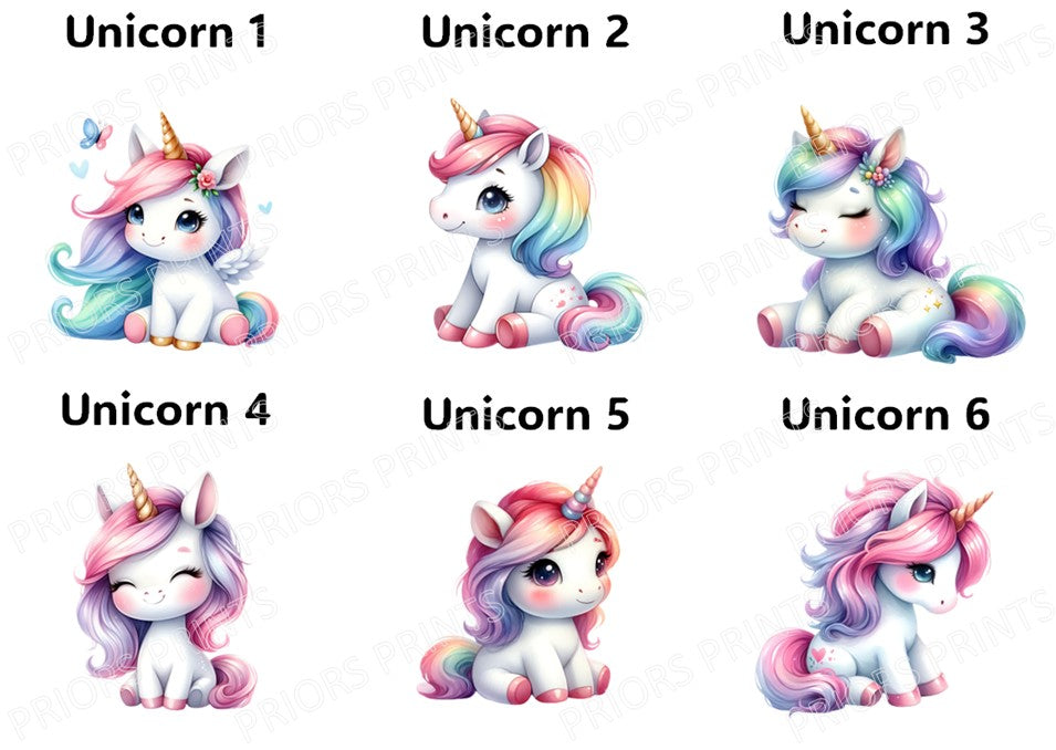 Unicorn- Style 1 Treat Packets (Small)