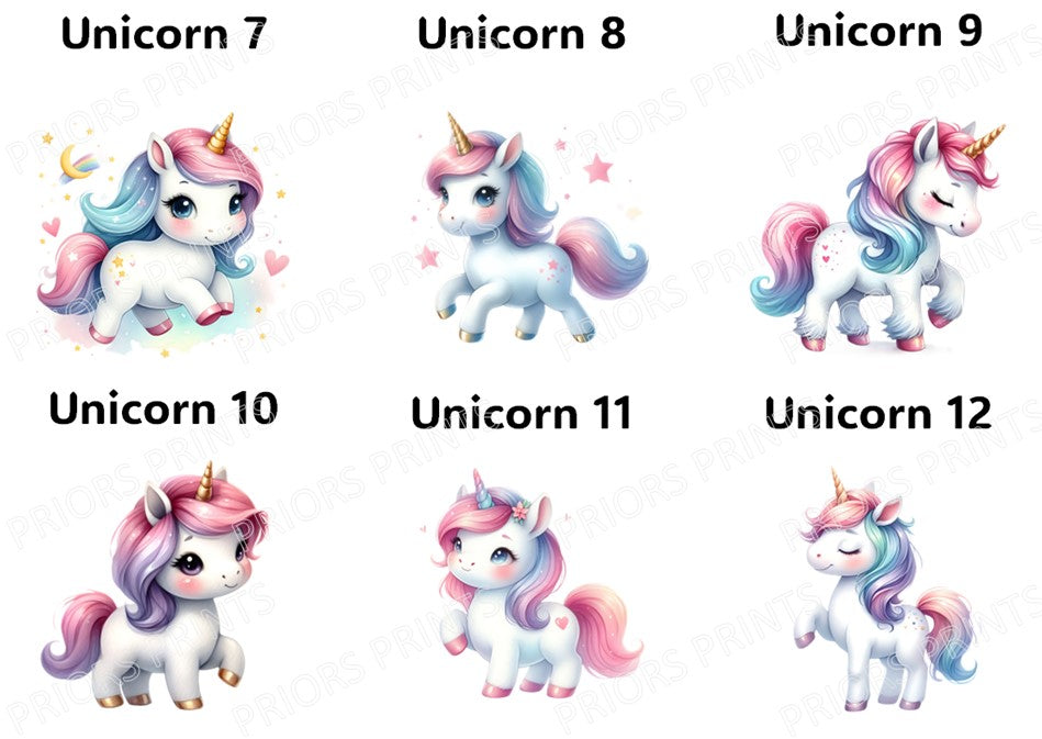 Unicorn- Style 1 Treat Packets (Small)