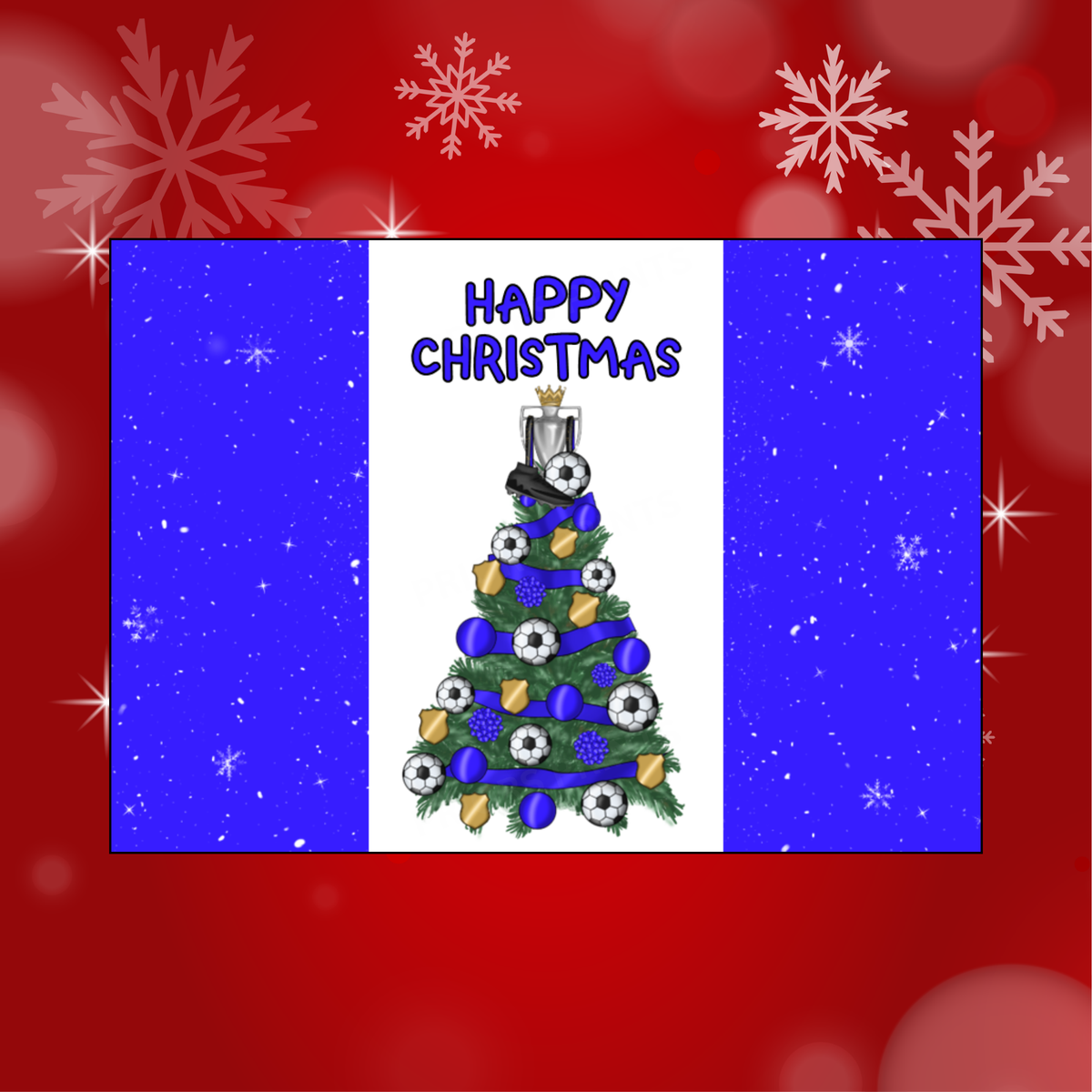 Sports Christmas Tree Chocolate Bar Wrapper Football, Darts, Golf and Rugby