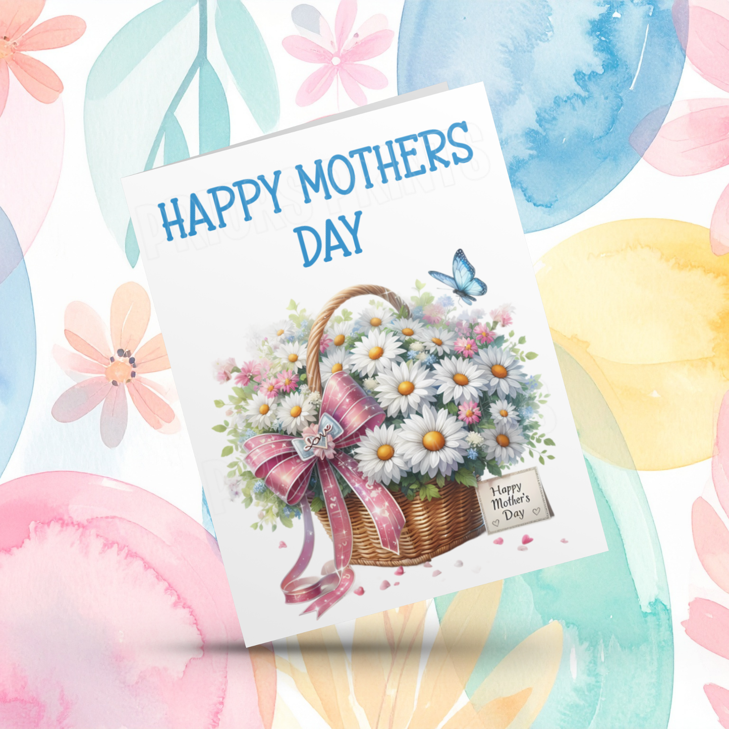 Flower Happy Mothers Day Card