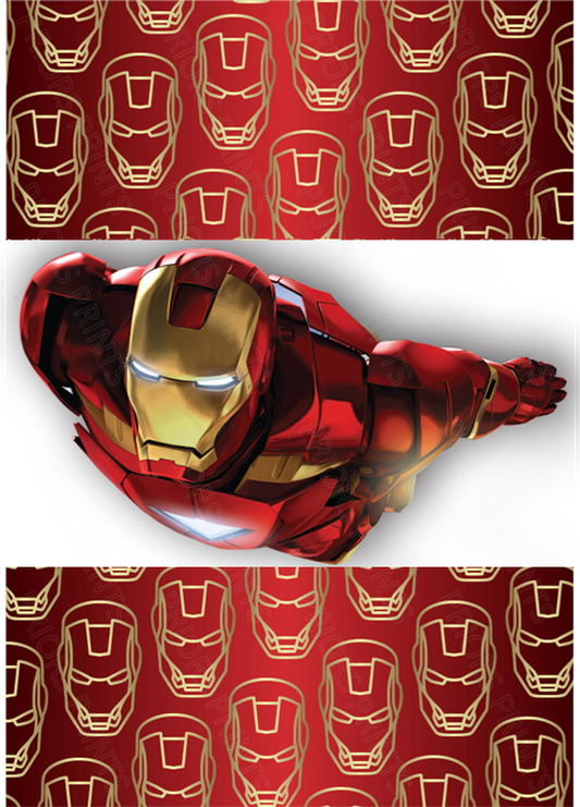 Ironman Chocolate Bar Wrapper- Plain (No Text)