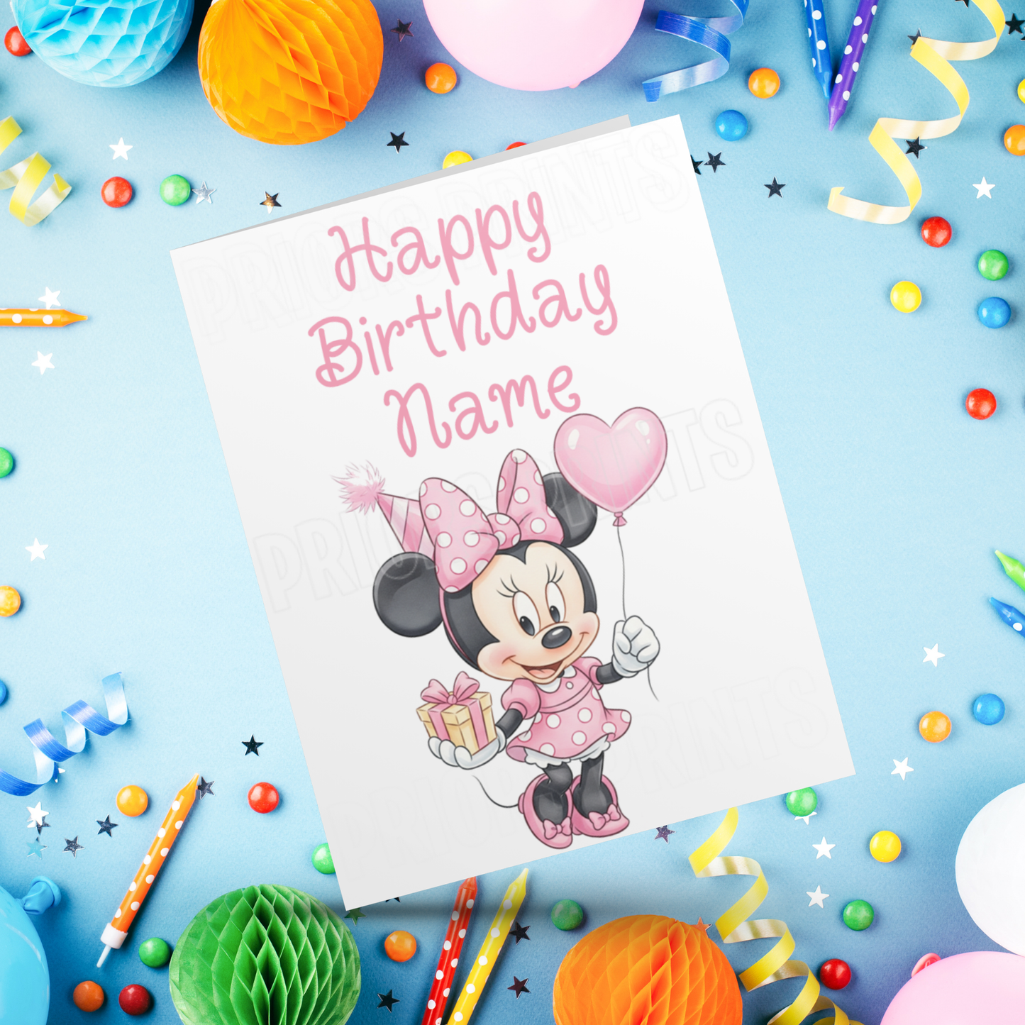 Mixed Disney Personalised Birthday Card I Lion King I Mickey Mouse & Friends