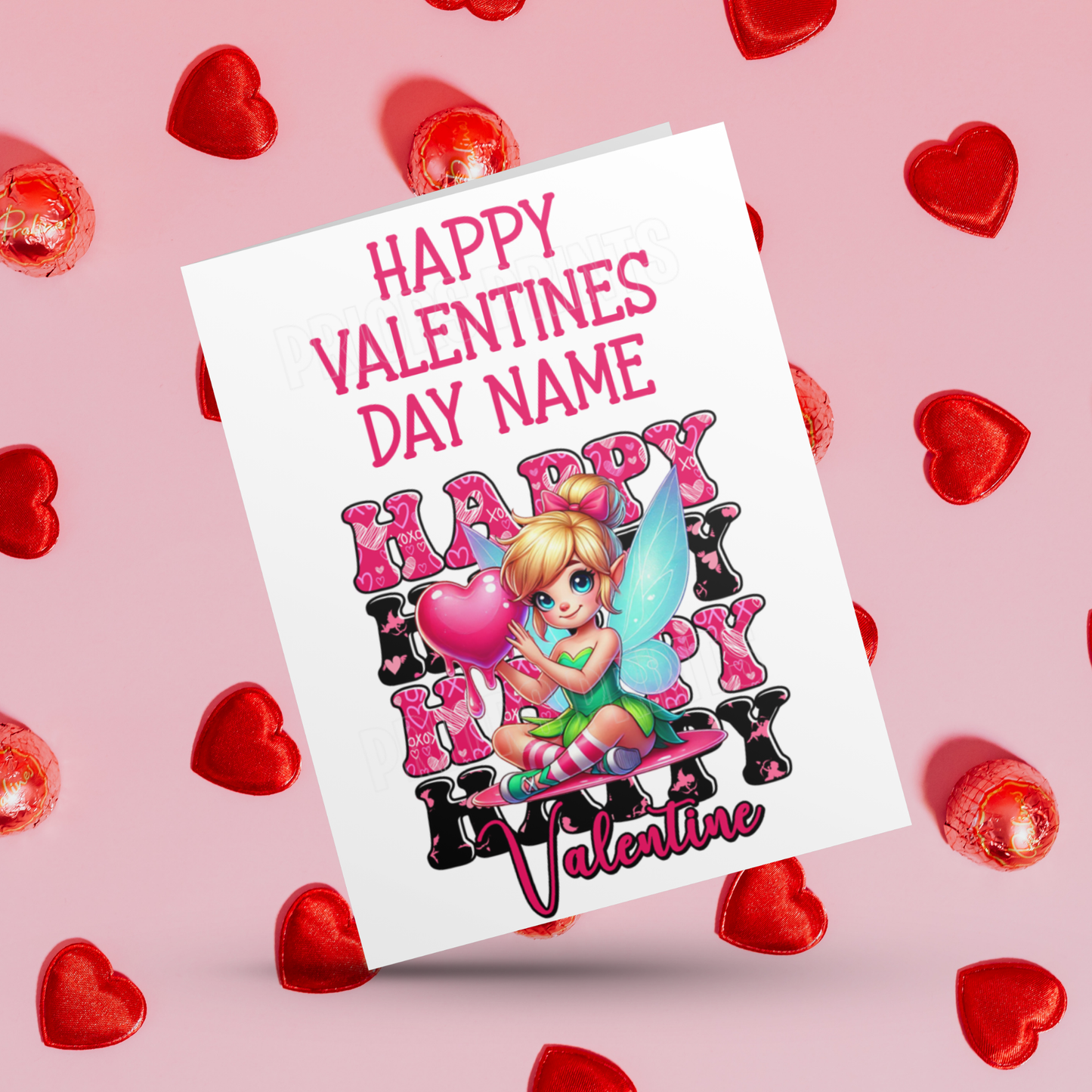 Happy Valentines Day Cute Personalised Character Cards I Baby Yoda I Batman I Eeyore I Princess I Deadpool I Groot I Spiderman I Sonic Mario