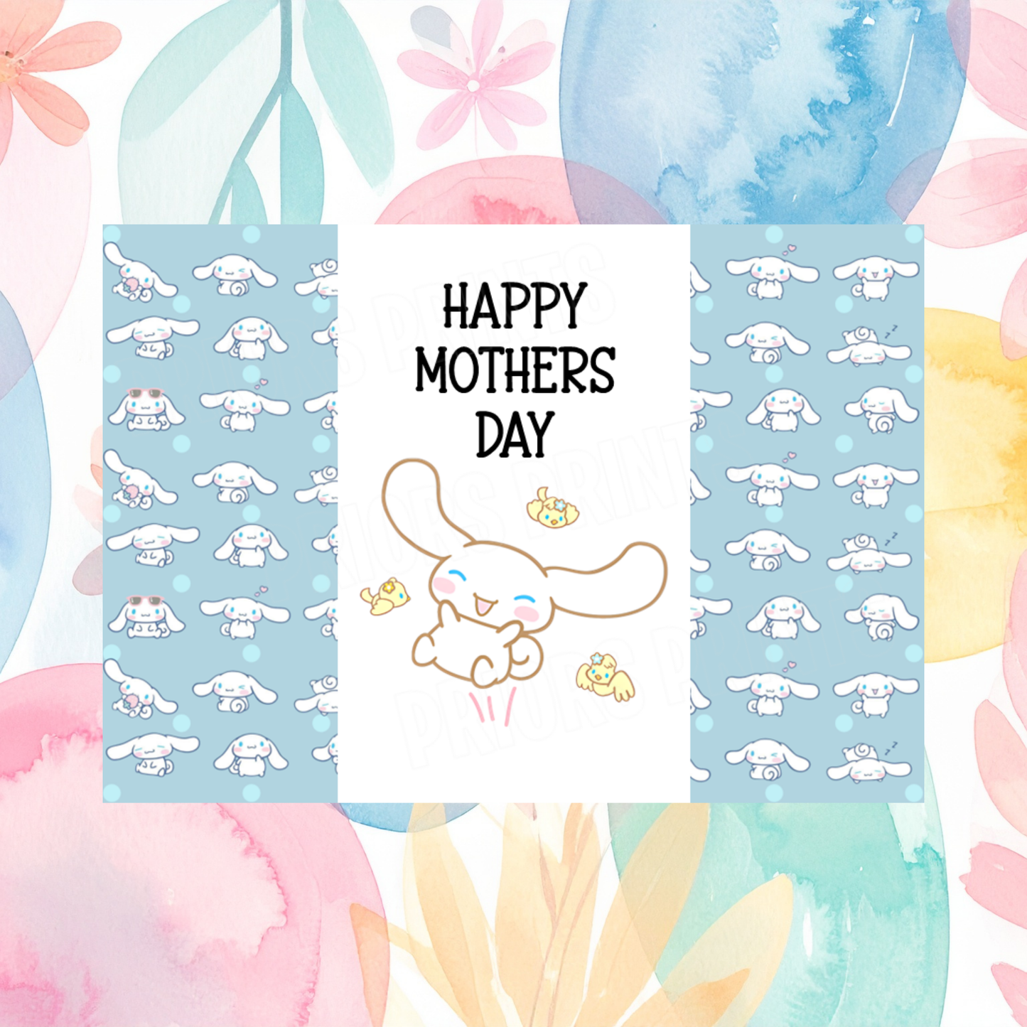 Hello Kitty & Friends Happy Mothers Day Chocolate Bar Wrapper I Sanrio I My Melody I Cinnamoroll I Kuromi