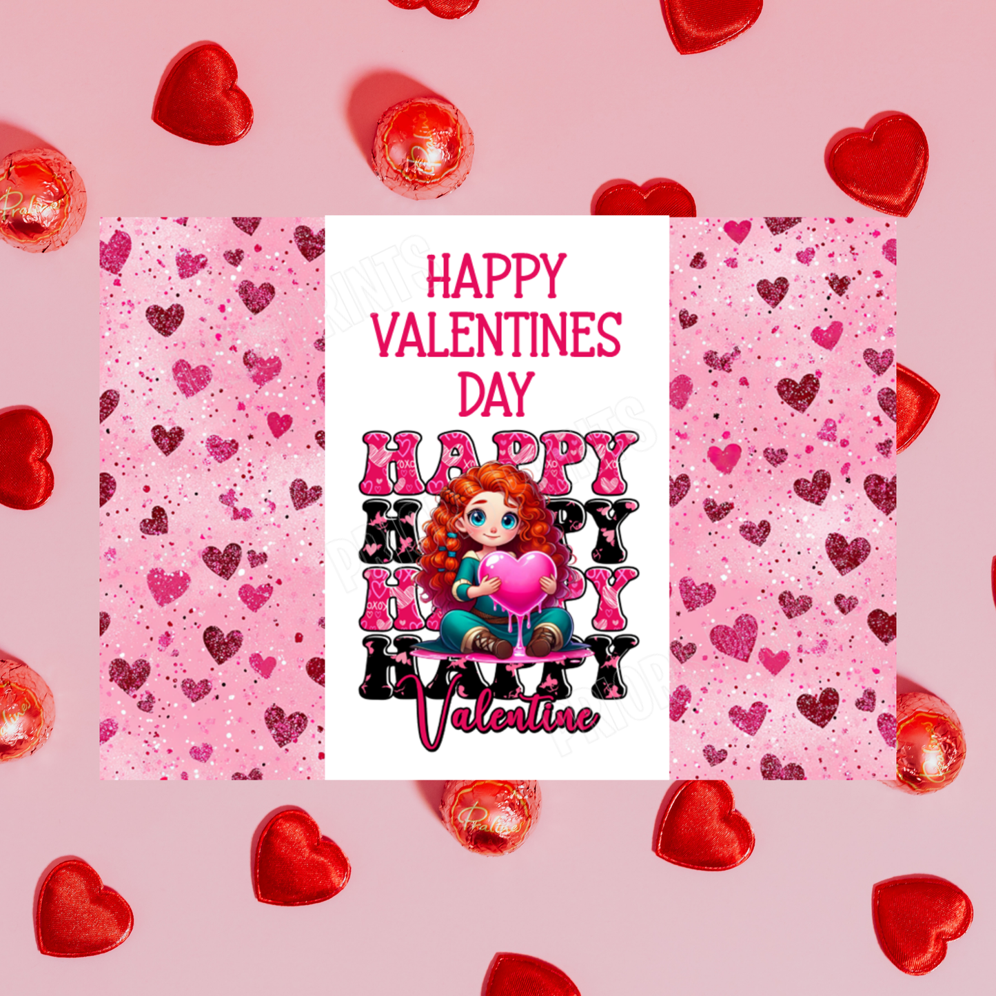 Happy Valentines Day Cute Character Chocolate Bar Wrappers I Yoda I Batman I Eeyore I Princess I Deadpool I Groot I Spiderman I Sonic Mario