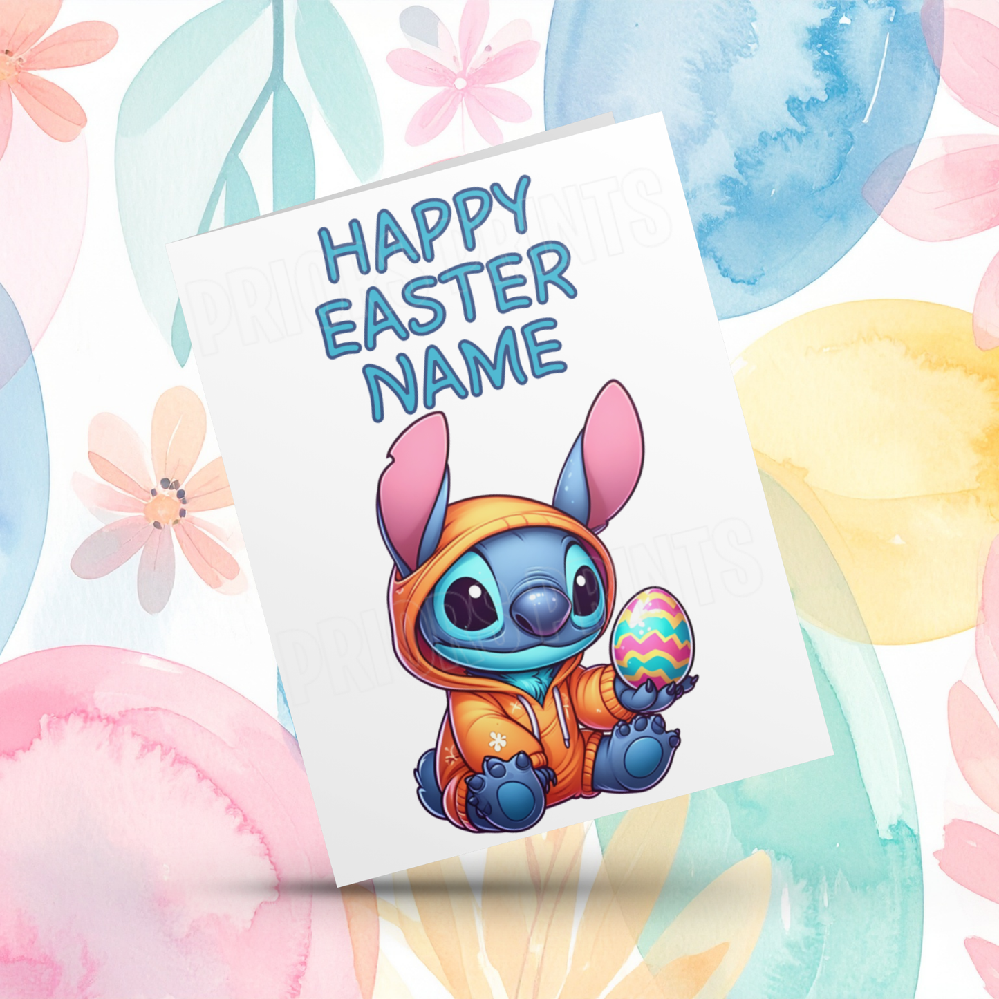 Mixed Character Personalised Easter Card I Captain America I Iron Man I Hulk I Super Mario I Mickey I Minecraft I Pikachu I Sonic I Deadpool I Stitch