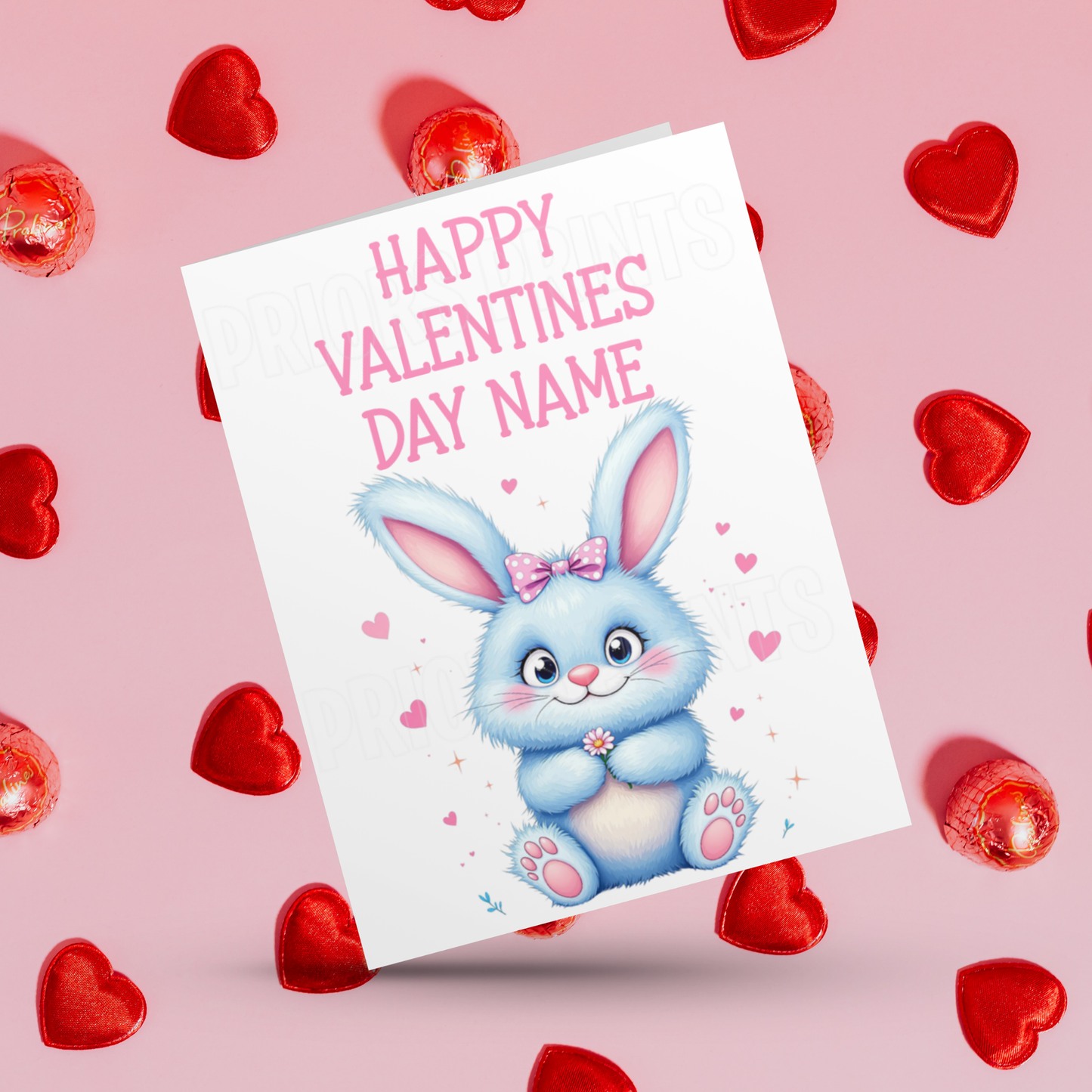 Cute Monsters Personalised Valentines Day Card
