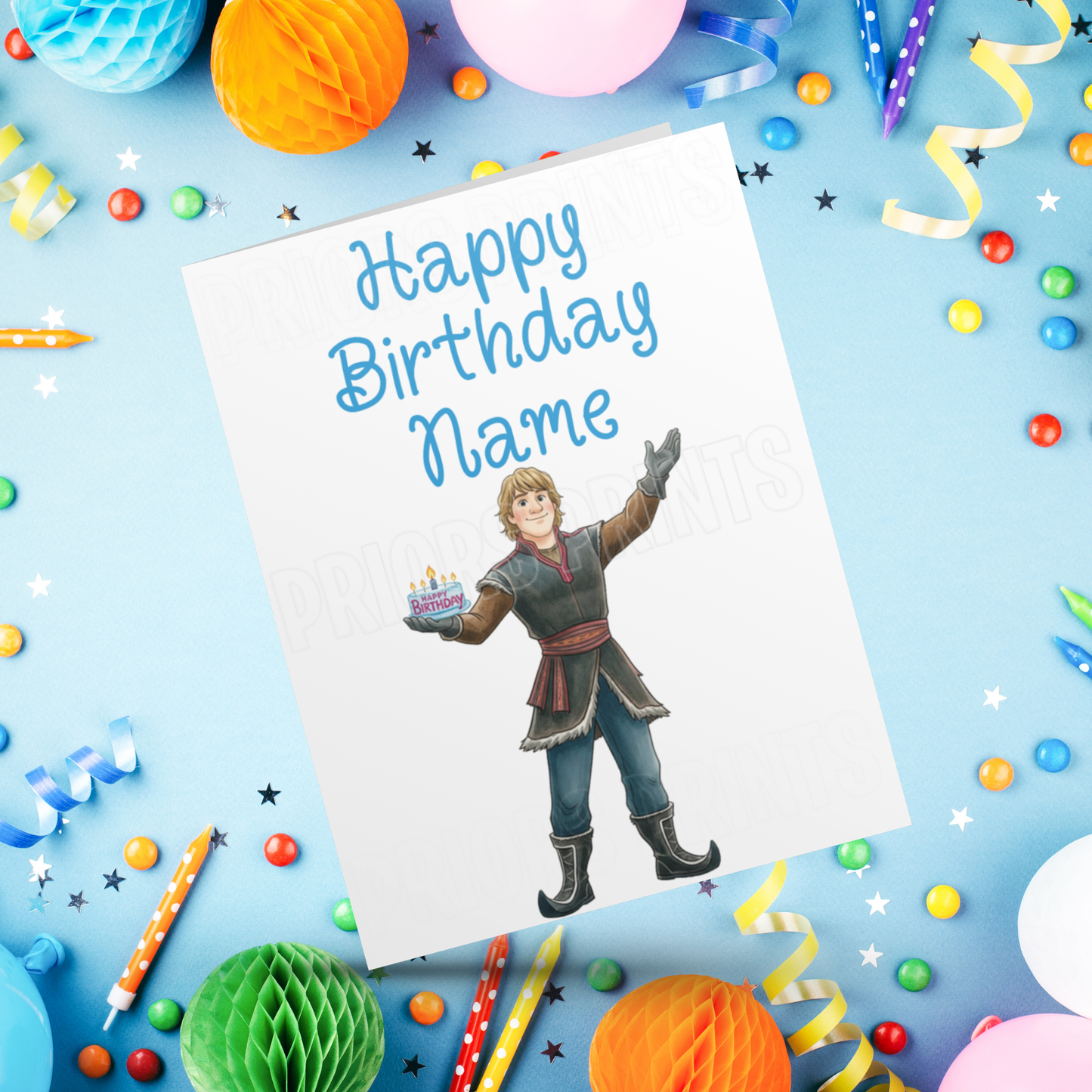 Mixed Disney Princess Personalised Birthday Card I Frozen I Mulan I Tangled I Aladdin I Sleeping Beauty I Brave I Beauty and The Beast I The Princess and The Frog