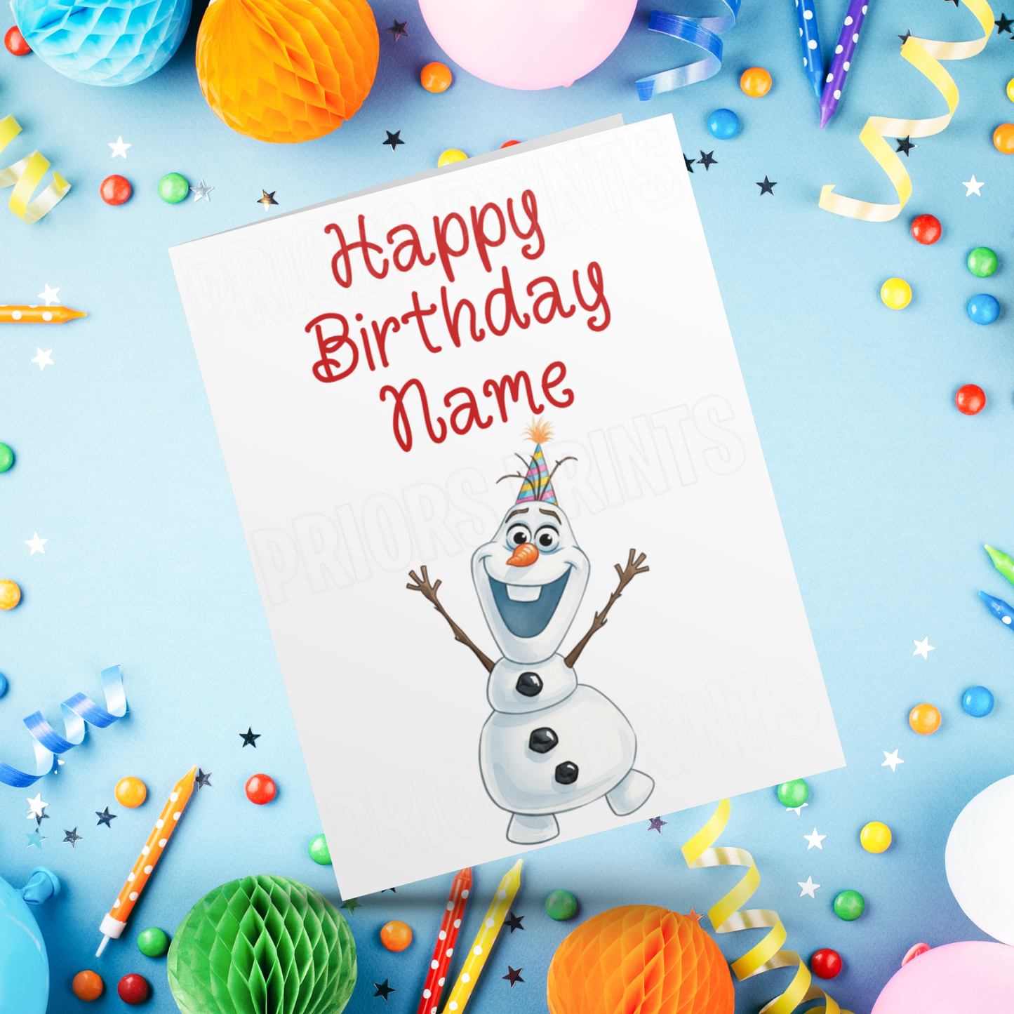 Mixed Disney Princess Personalised Birthday Card I Frozen I Mulan I Tangled I Aladdin I Sleeping Beauty I Brave I Beauty and The Beast I The Princess and The Frog