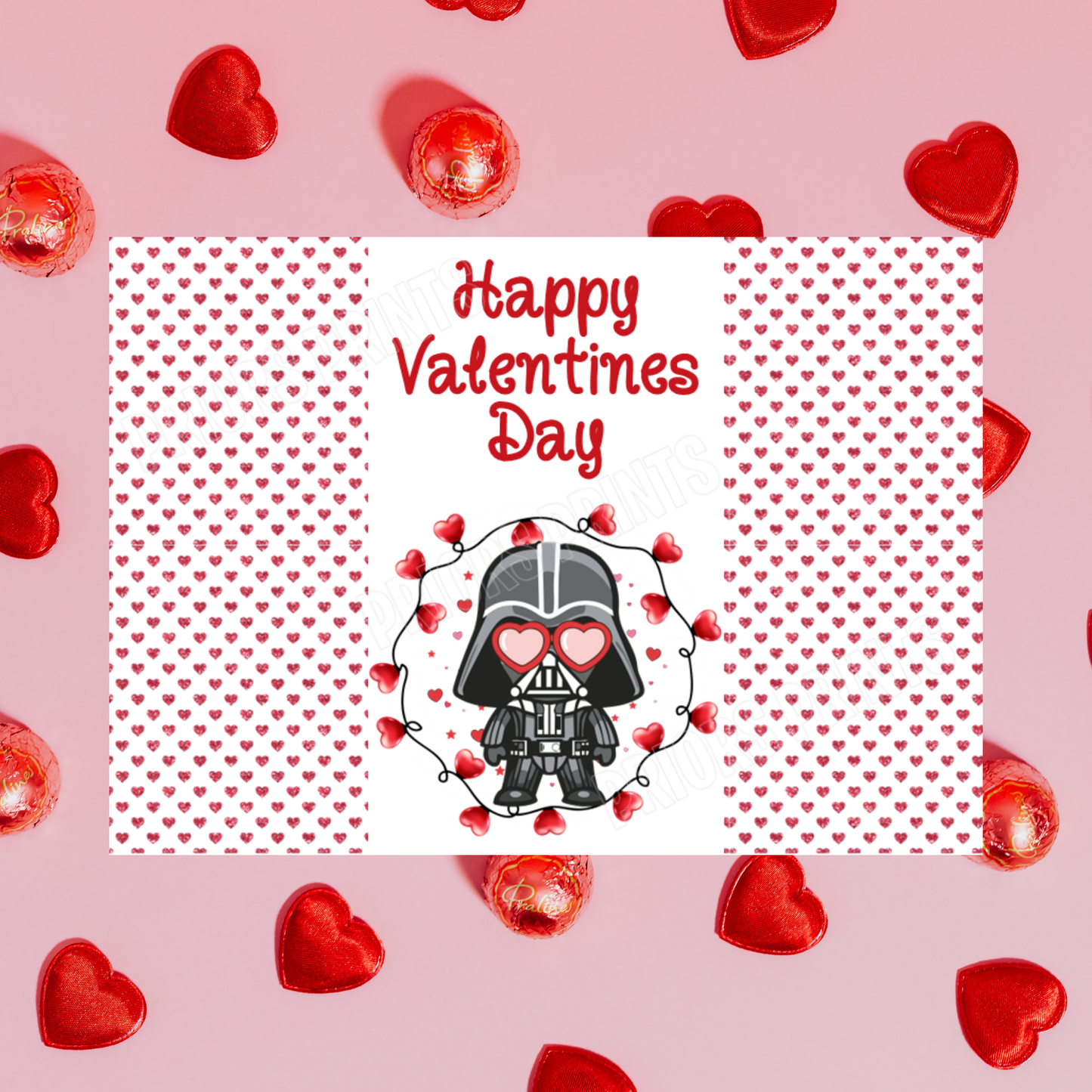 Disney Character Personalised Valentines Day Chocolate Bar Wrappers 1 I Cars I Yoda I Star Wars I Spiderman I Toy Story I Woody I Jessie I Lightening Macqueen