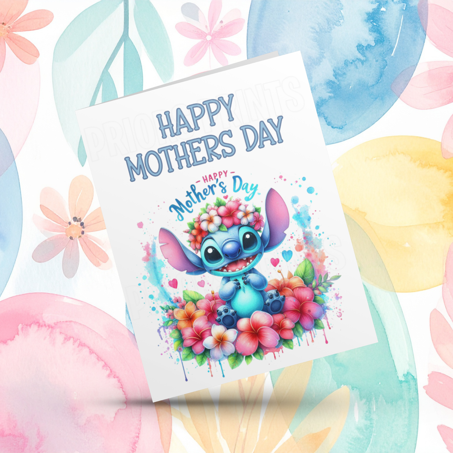Stitch Happy Mothers Day Card