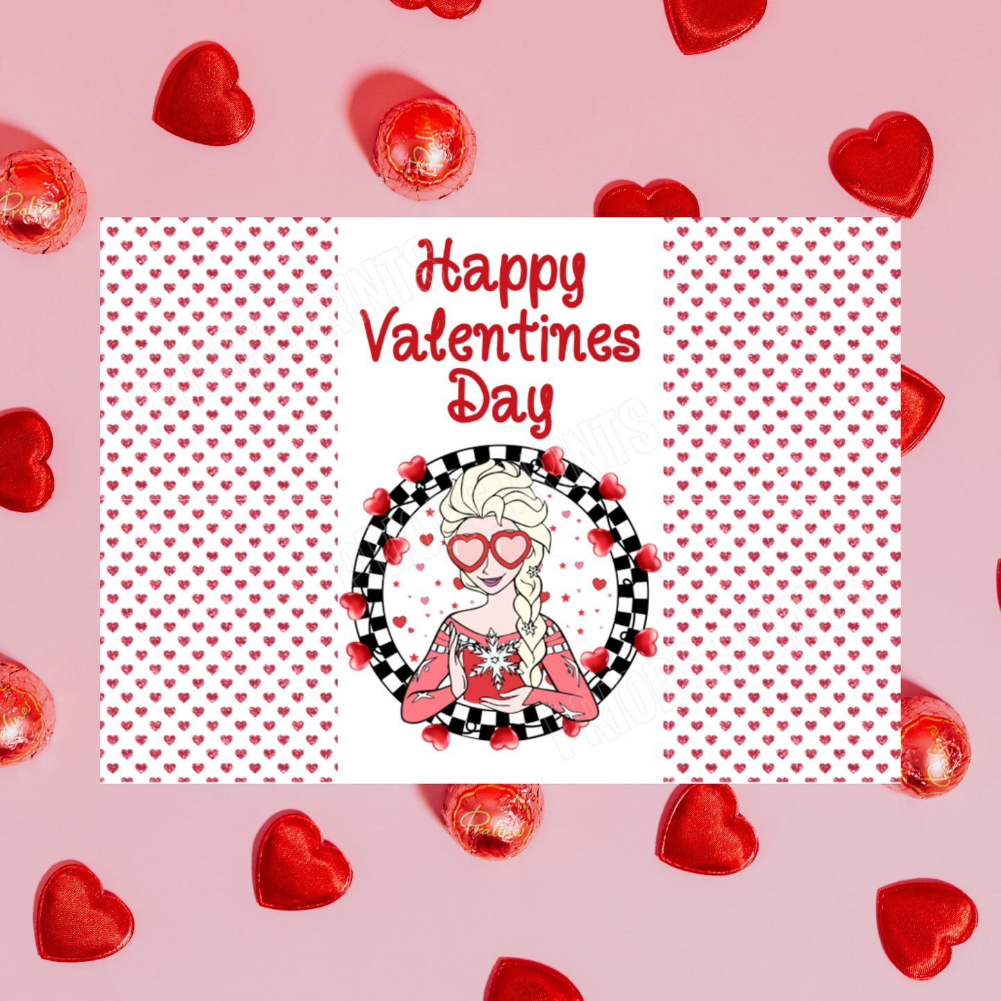 Disney Character Personalised Valentines Day Chocolate Bar Wrappers 3 I Lilo and Stitch I Beauty & The Beast I Tinkerbell I Aristocats I Sleeping Beauty Angel