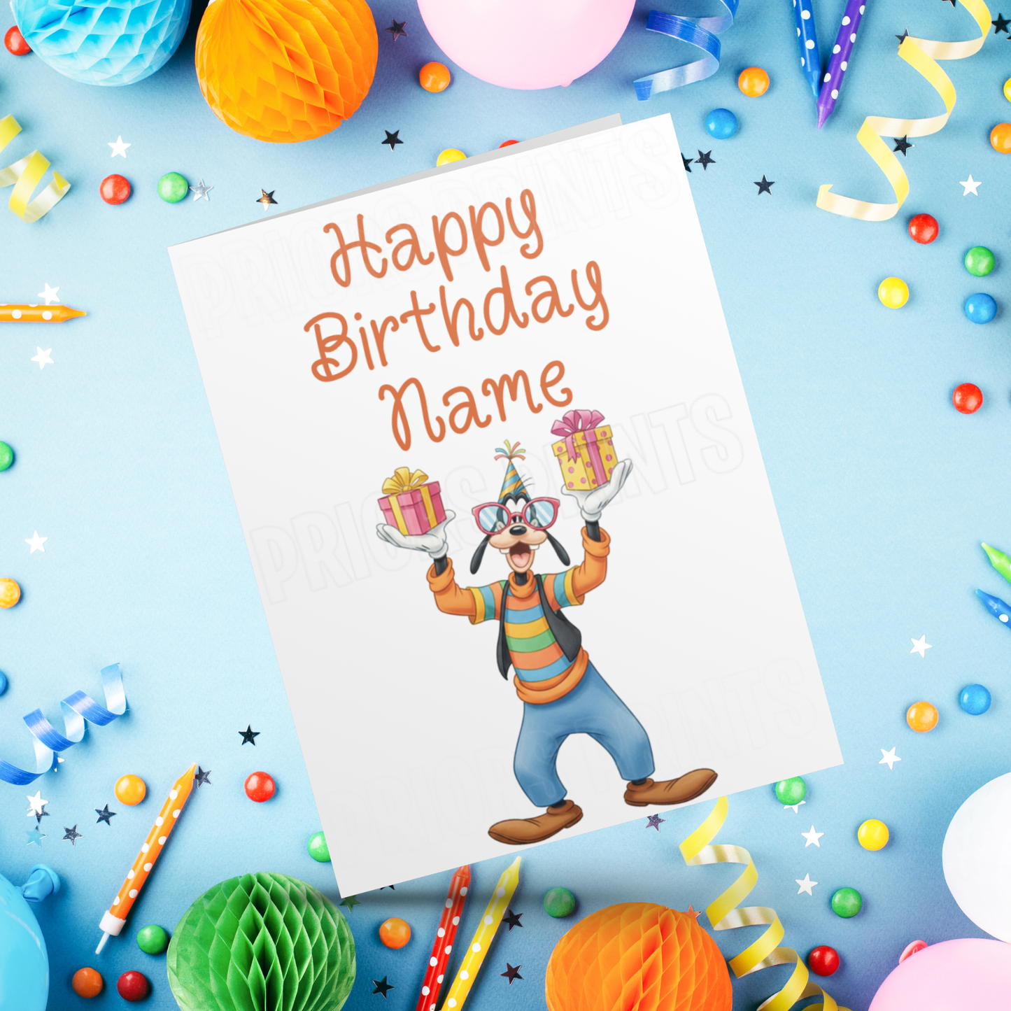 Mixed Disney Personalised Birthday Card I Lion King I Mickey Mouse & Friends