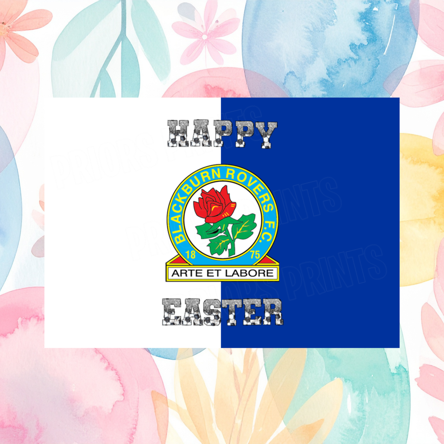 Football Teams Easter Chocolate Bar Wrapper