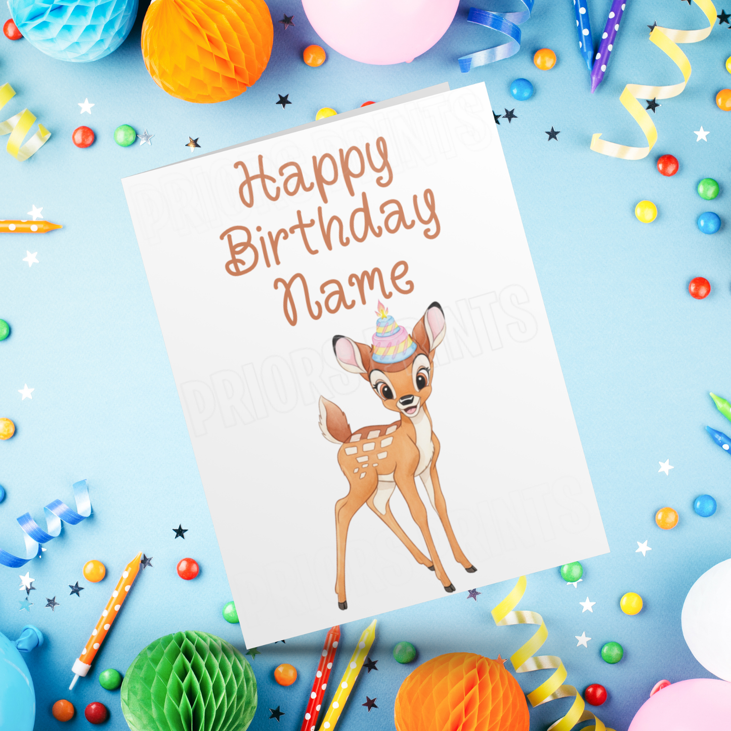 Mixed Disney Personalised Birthday Card I Lion King I Mickey Mouse & Friends