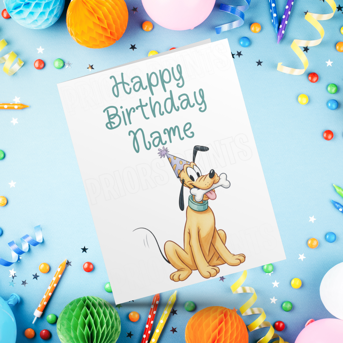 Mixed Disney Personalised Birthday Card I Lion King I Mickey Mouse & Friends