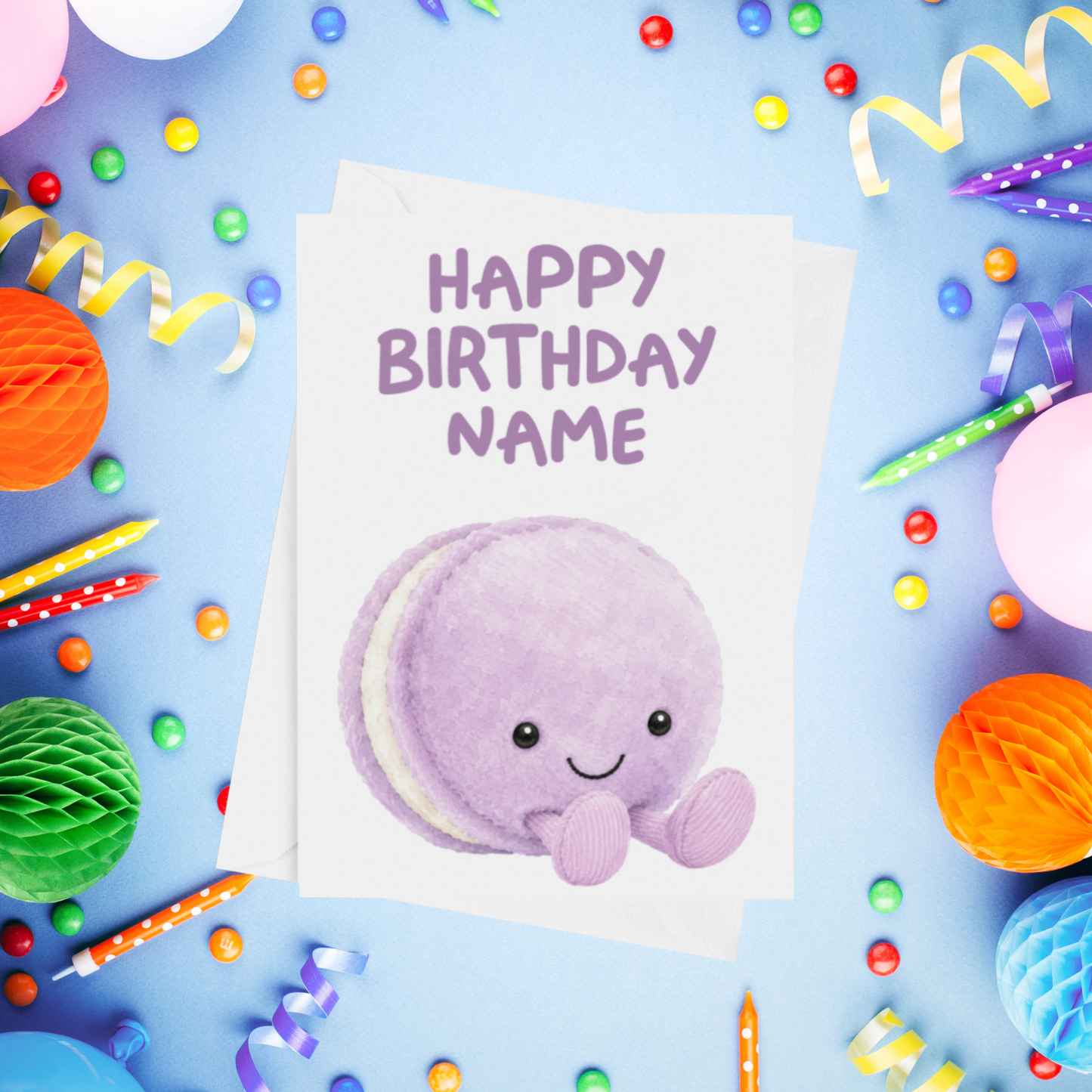 Jelly Cat Personalised Birthday Cards