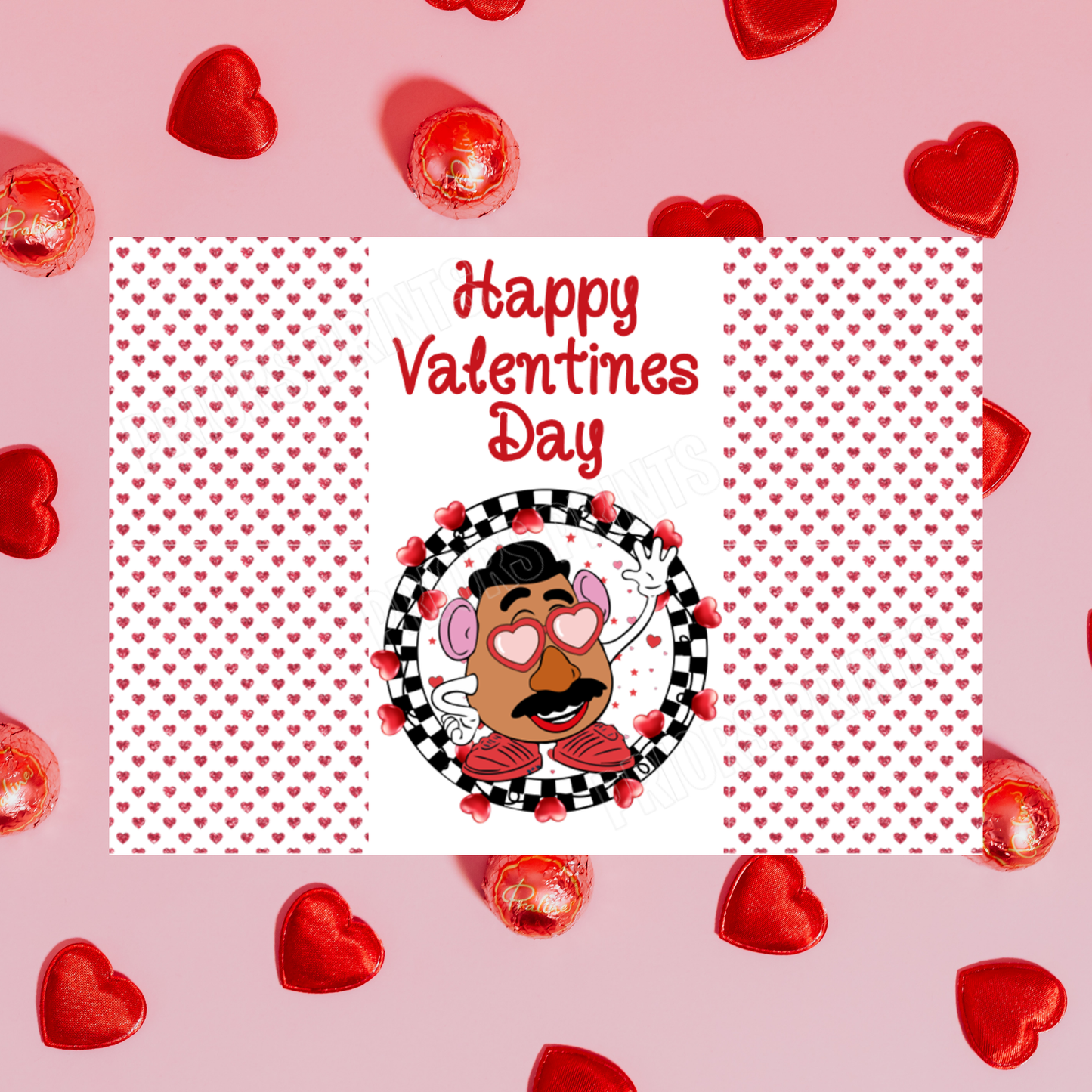 Disney Character Personalised Valentines Day Chocolate Bar Wrappers 1 I Cars I Yoda I Star Wars I Spiderman I Toy Story I Woody I Jessie I Lightening Macqueen