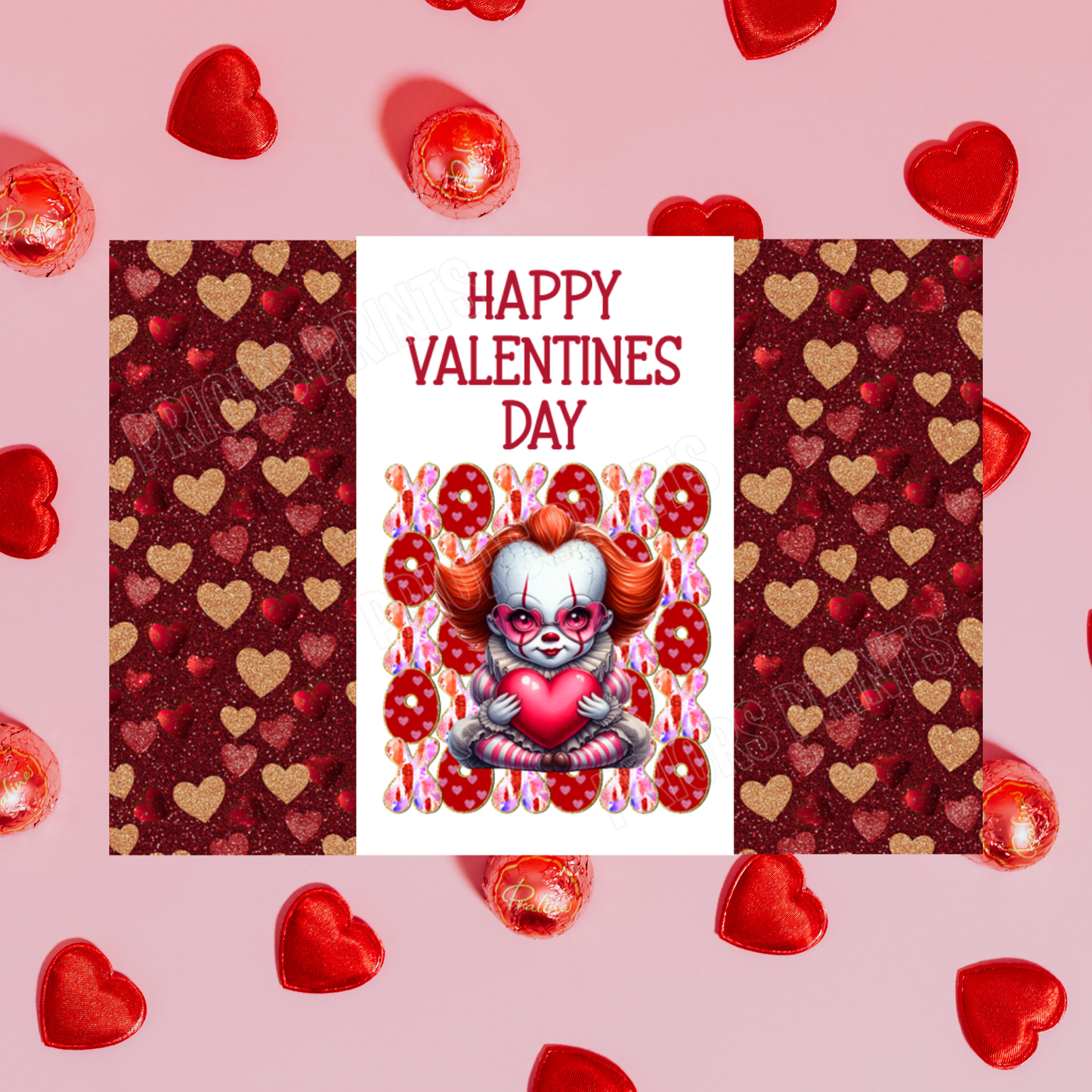 XOXOX Cute Character Valentines Day Chocolate Bar Wrappers  I Spiderman I Sonic I Captain America I Batman I Mario I Groot I Yoda I Deadpool