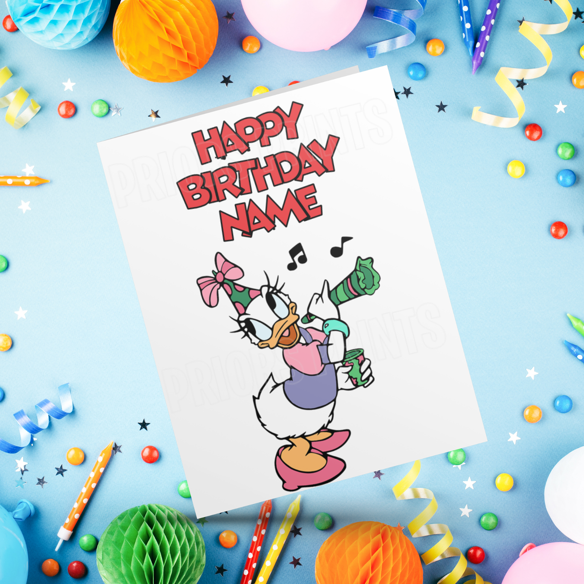 Mickey Mouse & Friends Personalised Birthday Card