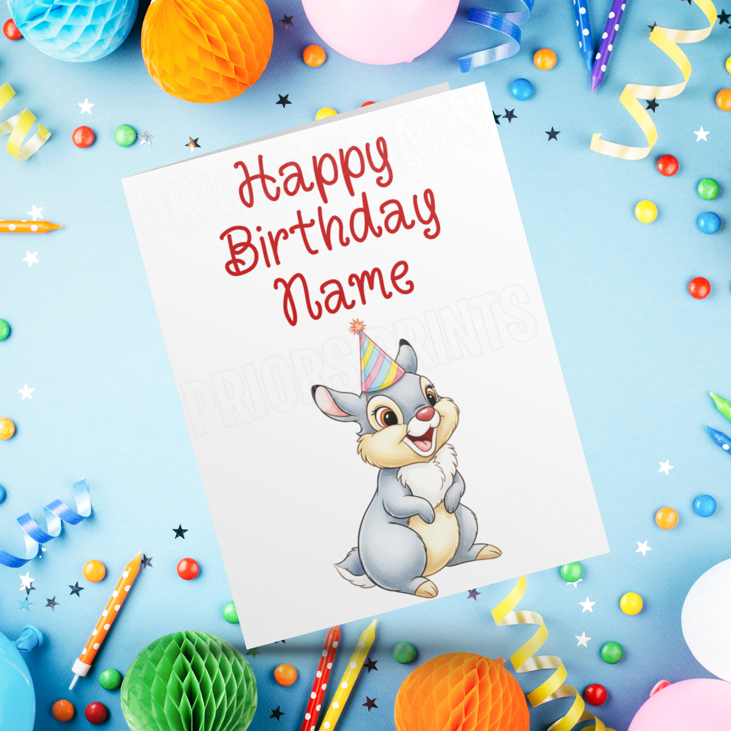 Mixed Disney Personalised Birthday Card I Lion King I Mickey Mouse & Friends