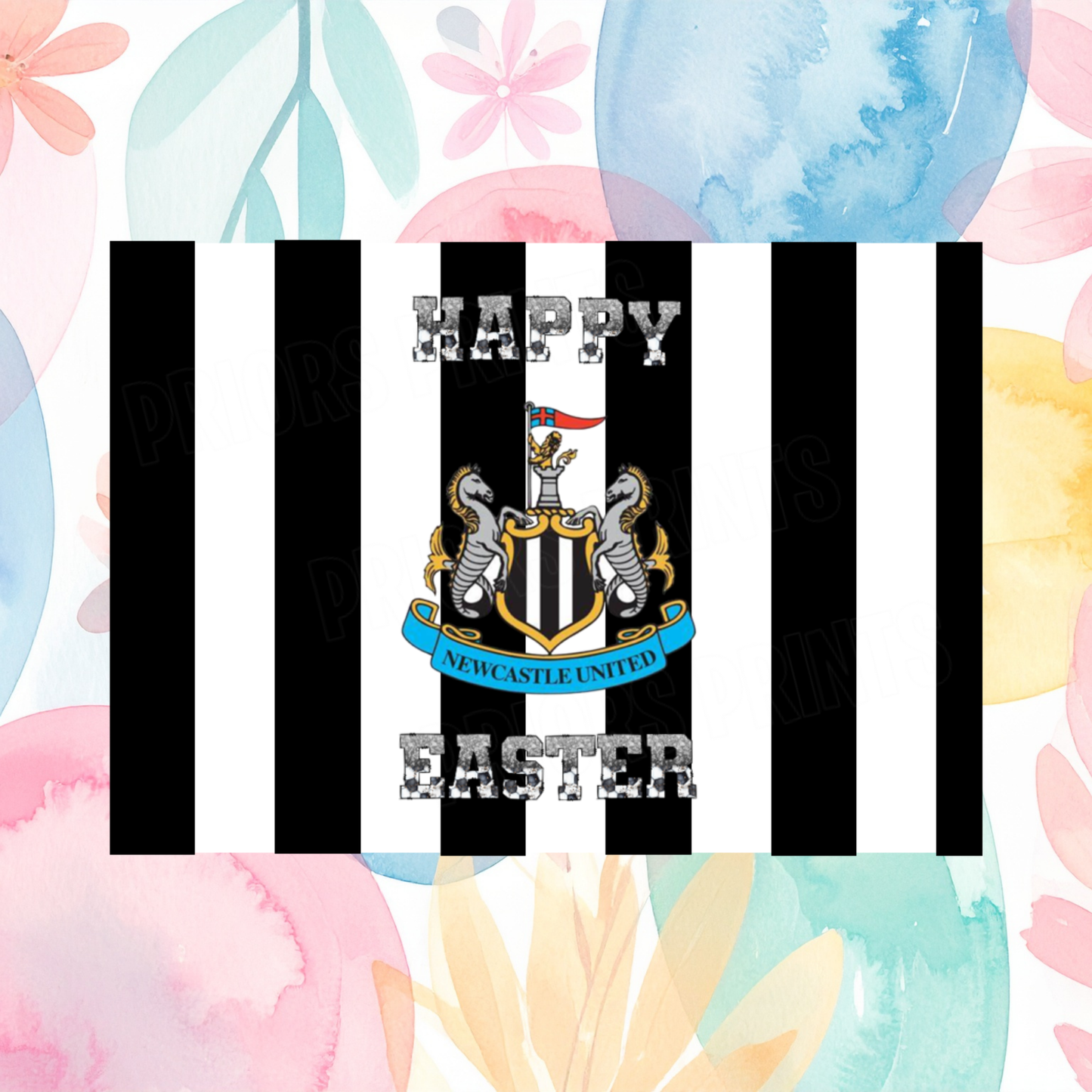 Football Teams Easter Chocolate Bar Wrapper