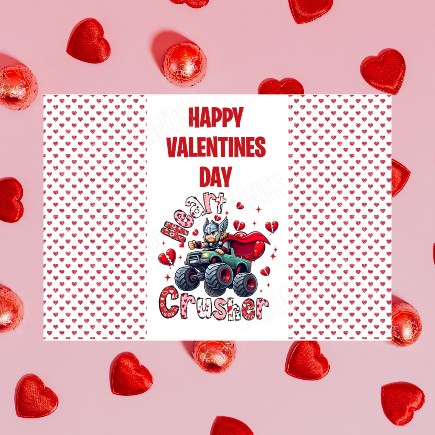 Cute Superhero Valentines Day Chocolate Bar Wrappers I Spiderman I Superman I Batman I Iron Man I Captain America I Dr Strange I Thor