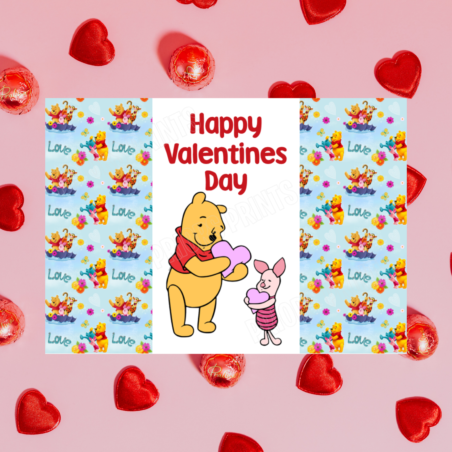 Winnie The Pooh Personalised Valentines Day Cards I Disney I Eeyore I Piglet I Tigger