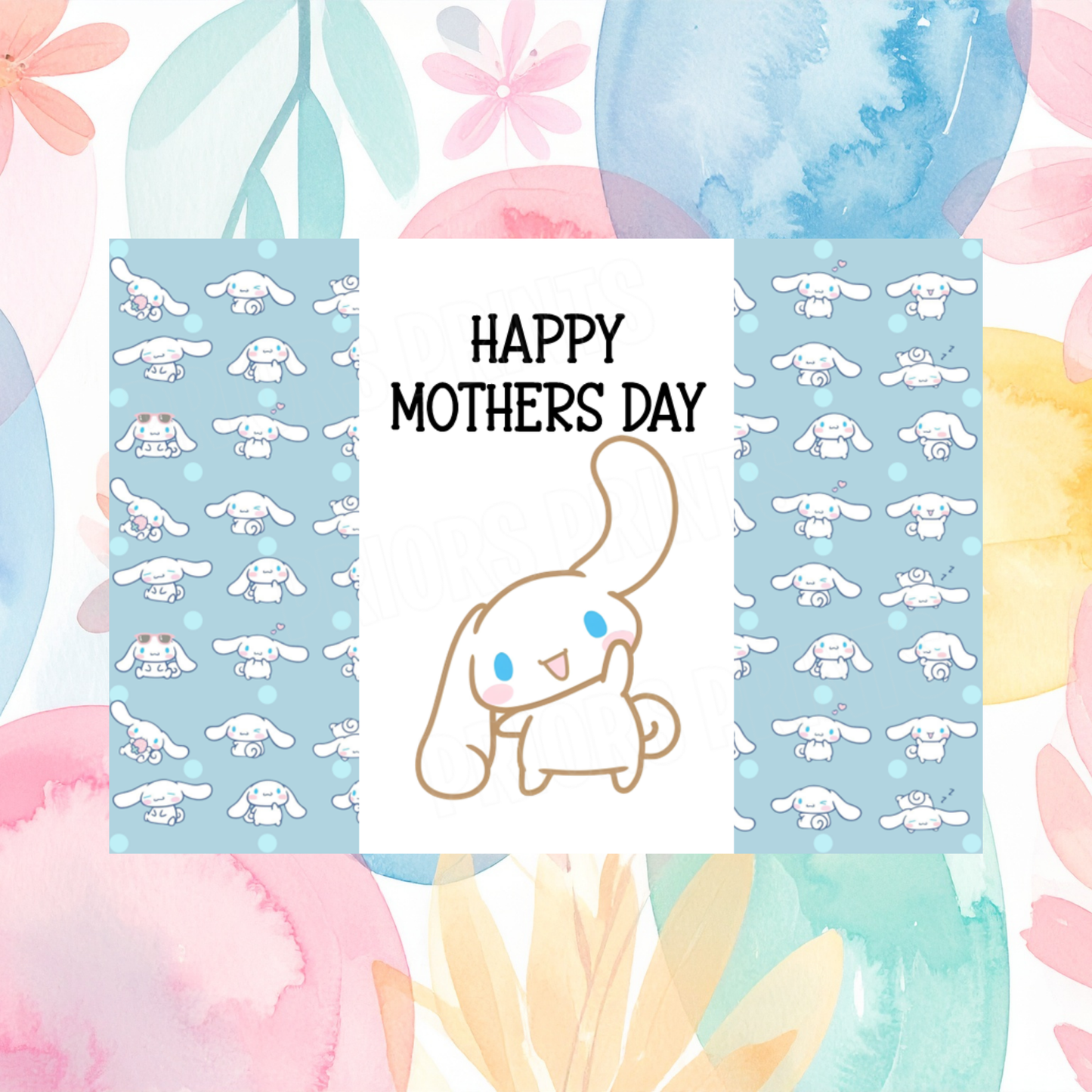 Hello Kitty & Friends Happy Mothers Day Chocolate Bar Wrapper I Sanrio I My Melody I Cinnamoroll I Kuromi