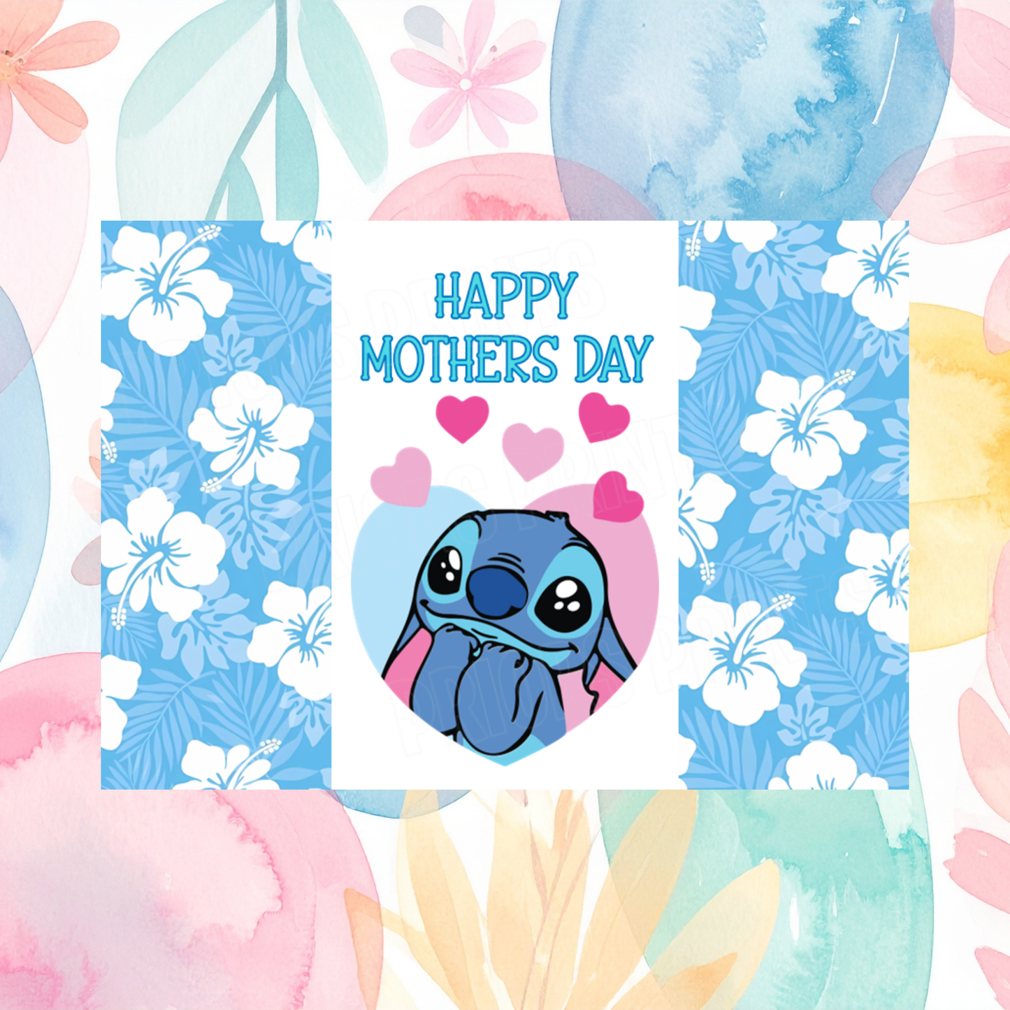 Lilo & Stitch Happy Mothers Day Chocolate Bar Wrapper I Angel