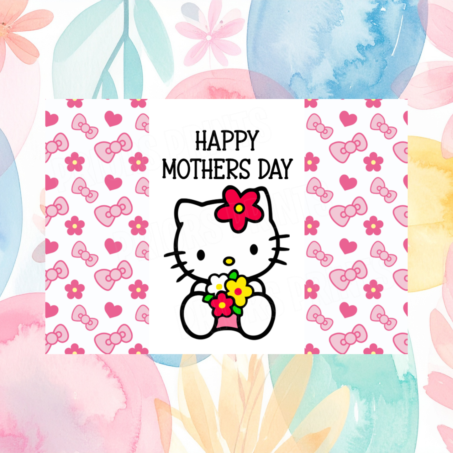 Hello Kitty & Friends Happy Mothers Day Chocolate Bar Wrapper I Sanrio I My Melody I Cinnamoroll I Kuromi