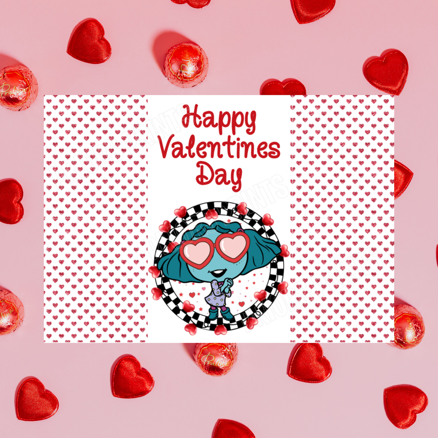 Disney Character Personalised Valentines Day Chocolate Bar Wrappers 2 I Minnie I Mickey I Winnie The Pooh I Lion King I Lady & The Tramp I Dumbo I Pluto