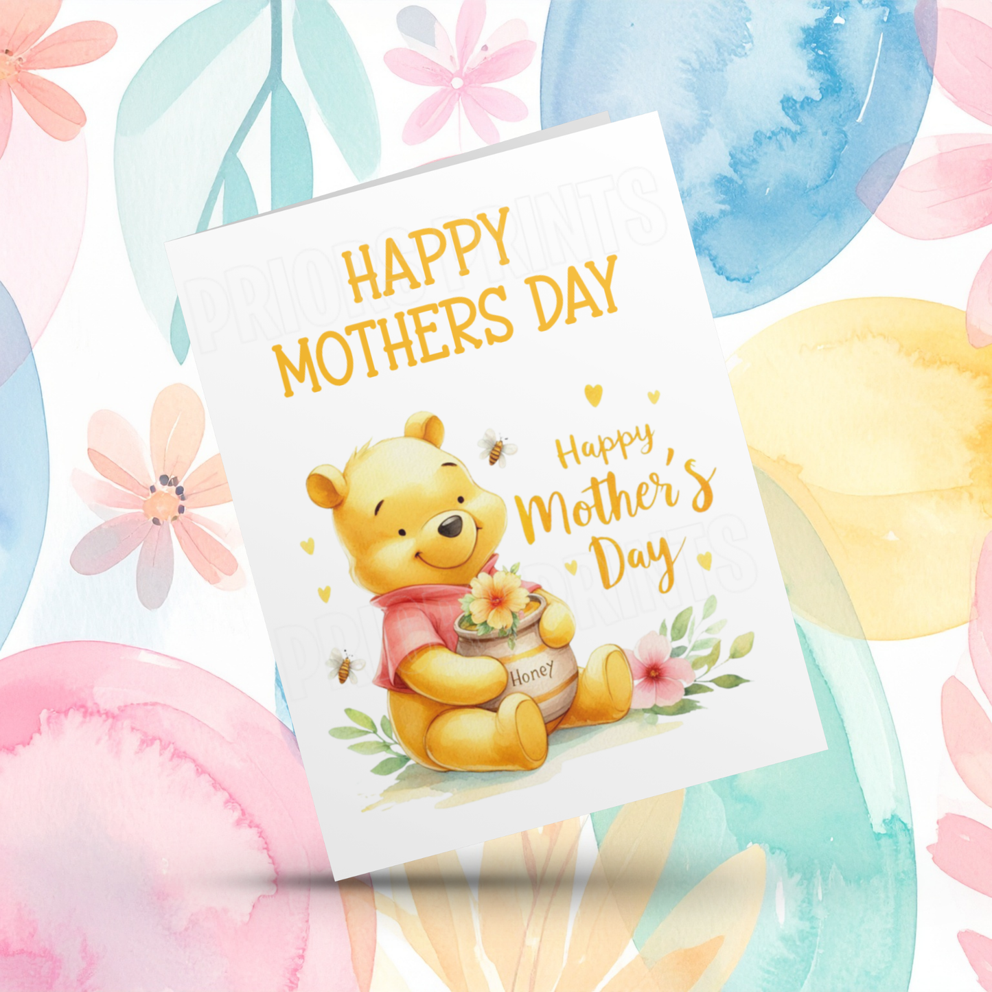 Mixed Character Happy Mothers Day Card
