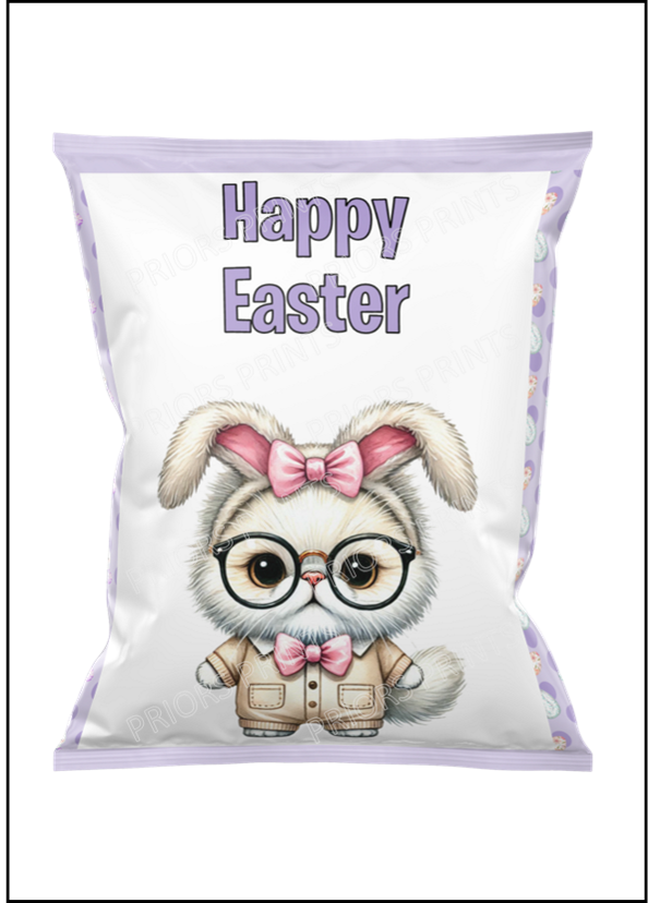 Easter Animals with Bunny Ears Treat Packets (Medium Sized)