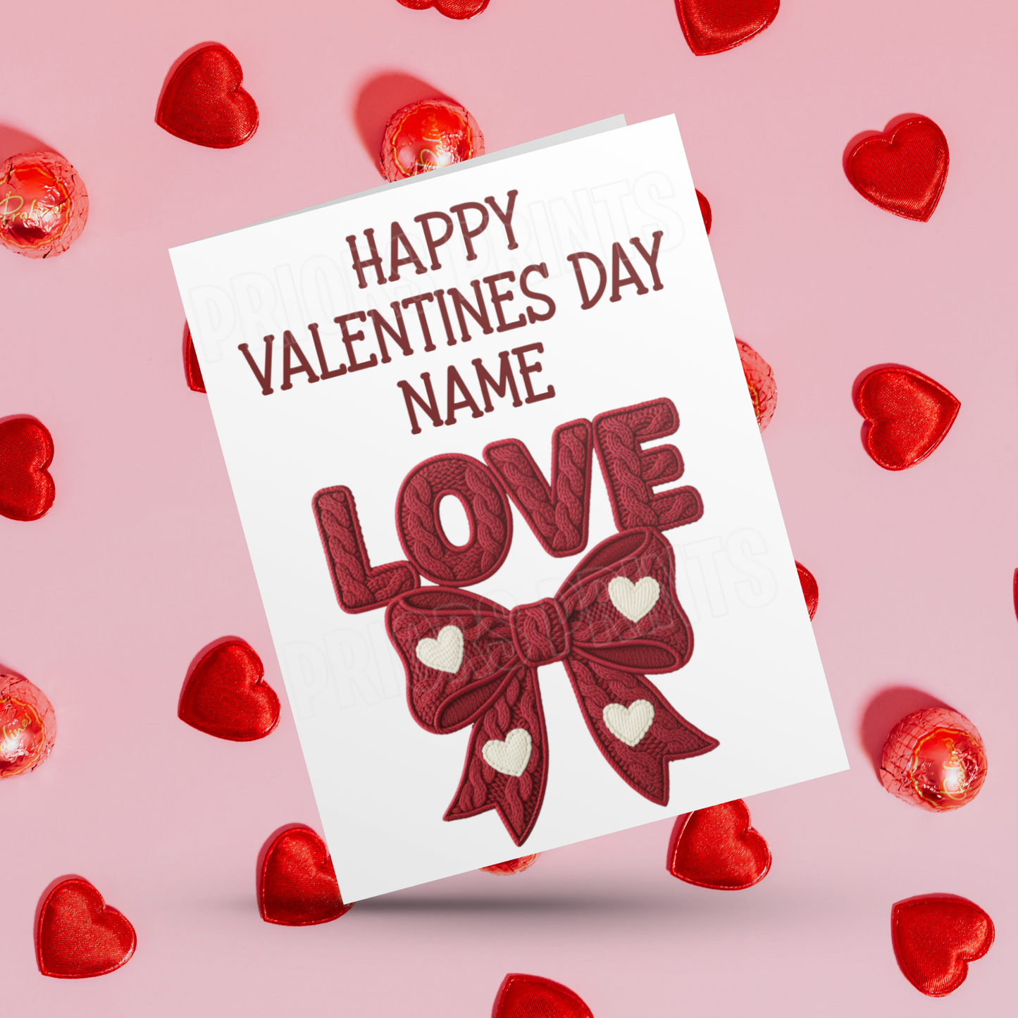 Cute Personalised Valentines Day Cards