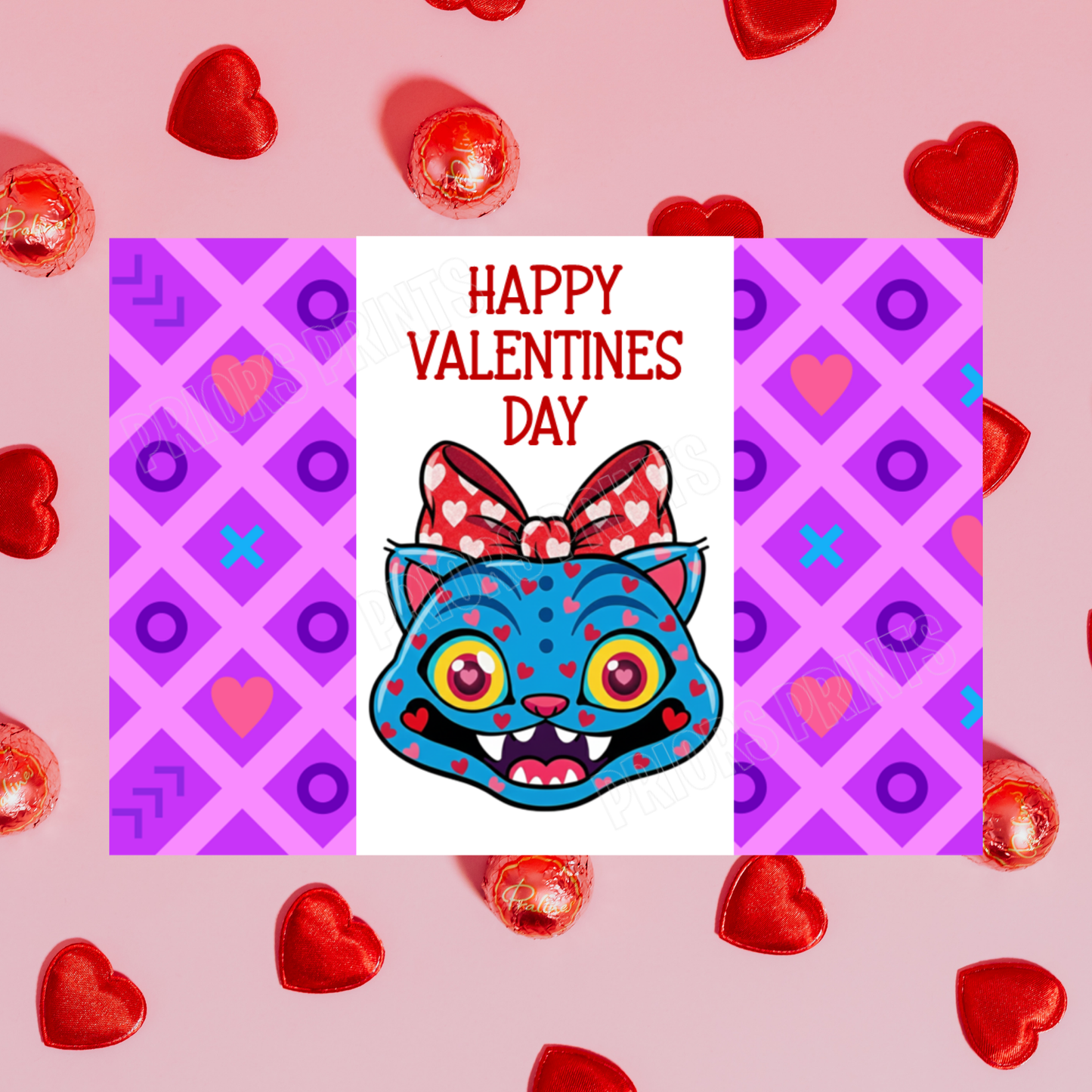 K-Pop demon Hunters Valentines Chocolate Bar Wrapper I K Pop demon Hunters I Rumi I Zoey I Mira I Huntrix I Saja Boys I Jinu I Romance