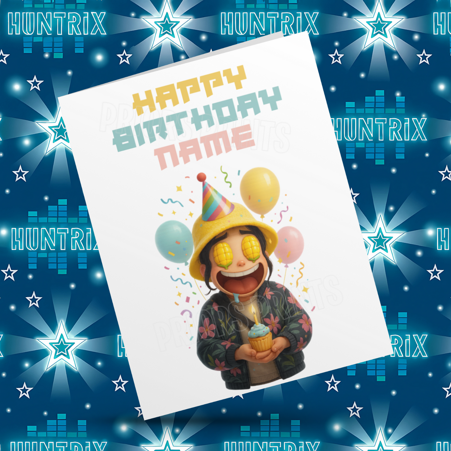 Personalised K Pop Demon Hunters Birthday Card