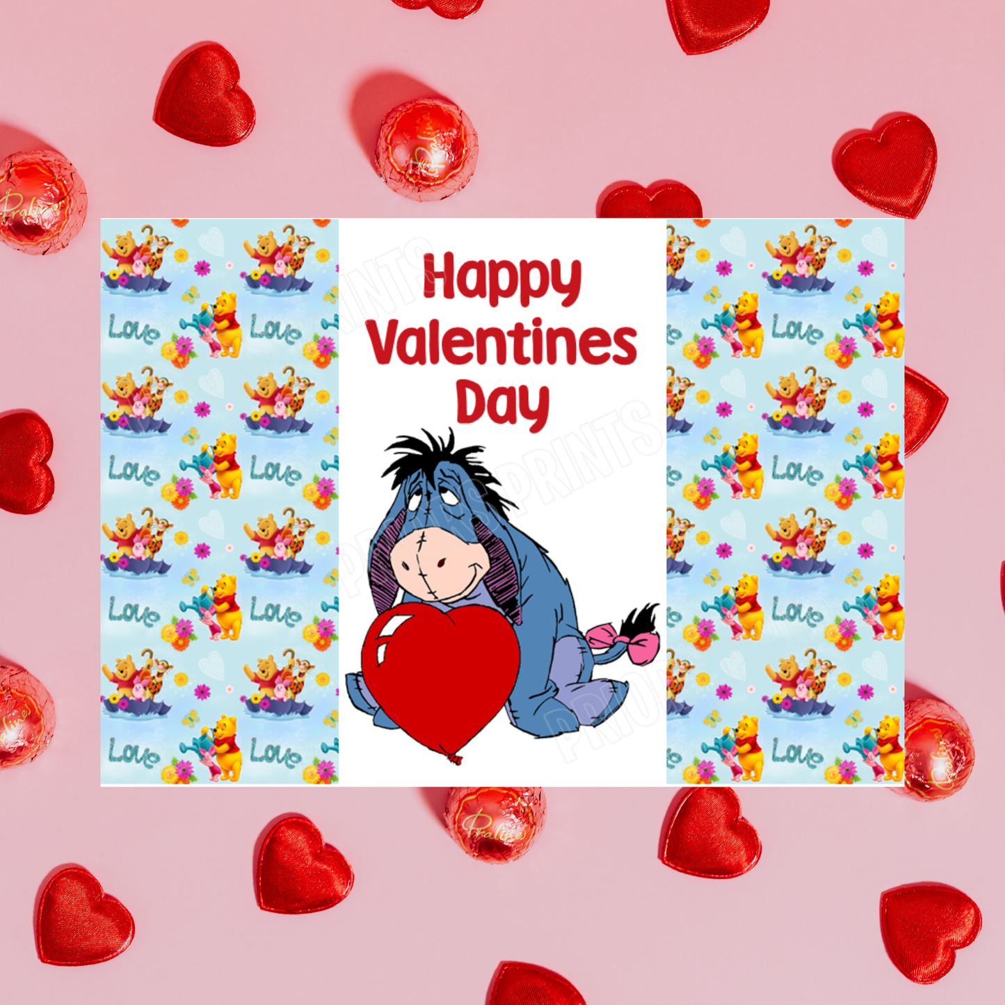 Winnie The Pooh Personalised Valentines Day Cards I Disney I Eeyore I Piglet I Tigger