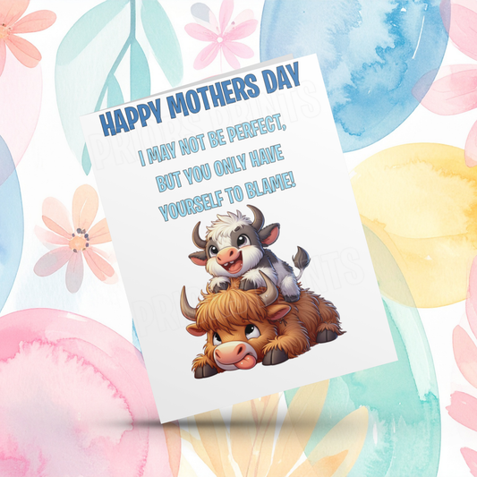 Funny Happy Mothers Day Card 9