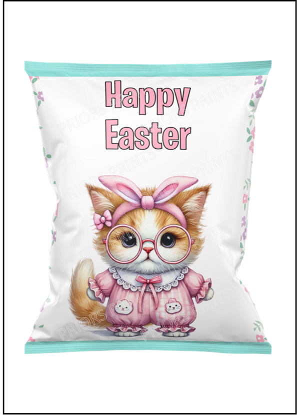 Easter Animals with Bunny Ears Treat Packets (Medium Sized)