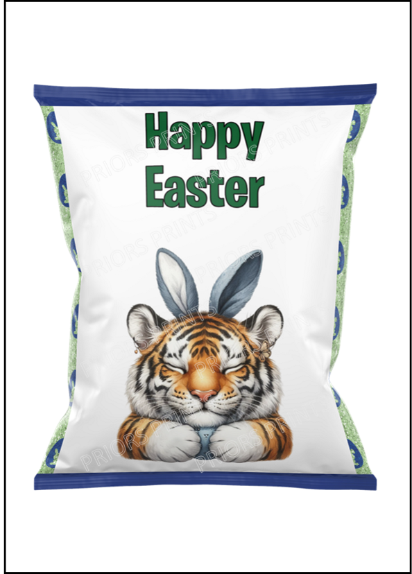 Easter Animals with Bunny Ears Treat Packets (Medium Sized)