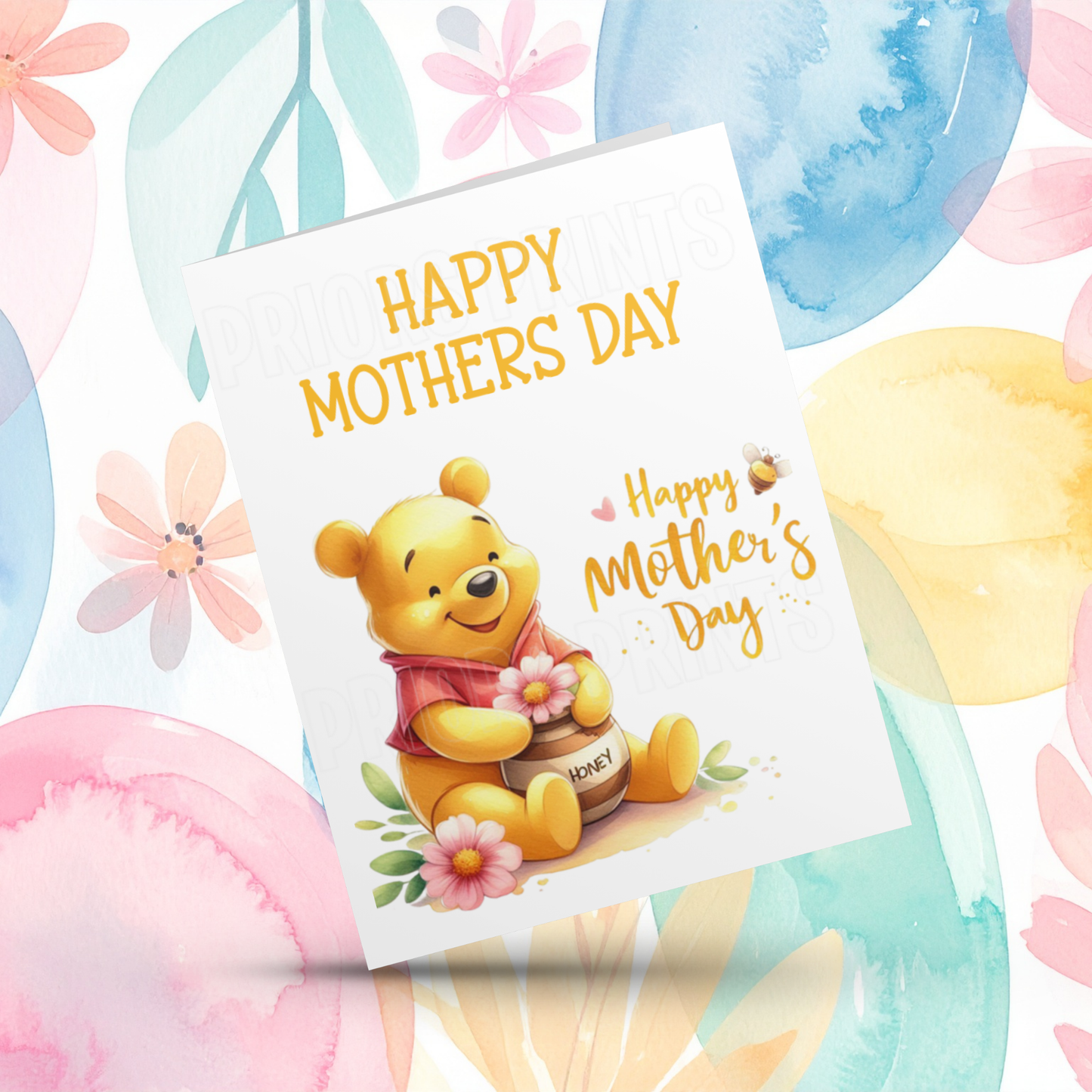 Mixed Character Happy Mothers Day Card