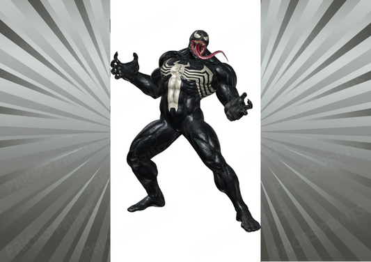Venom Chocolate Bar Wrapper- Plain (No Text)
