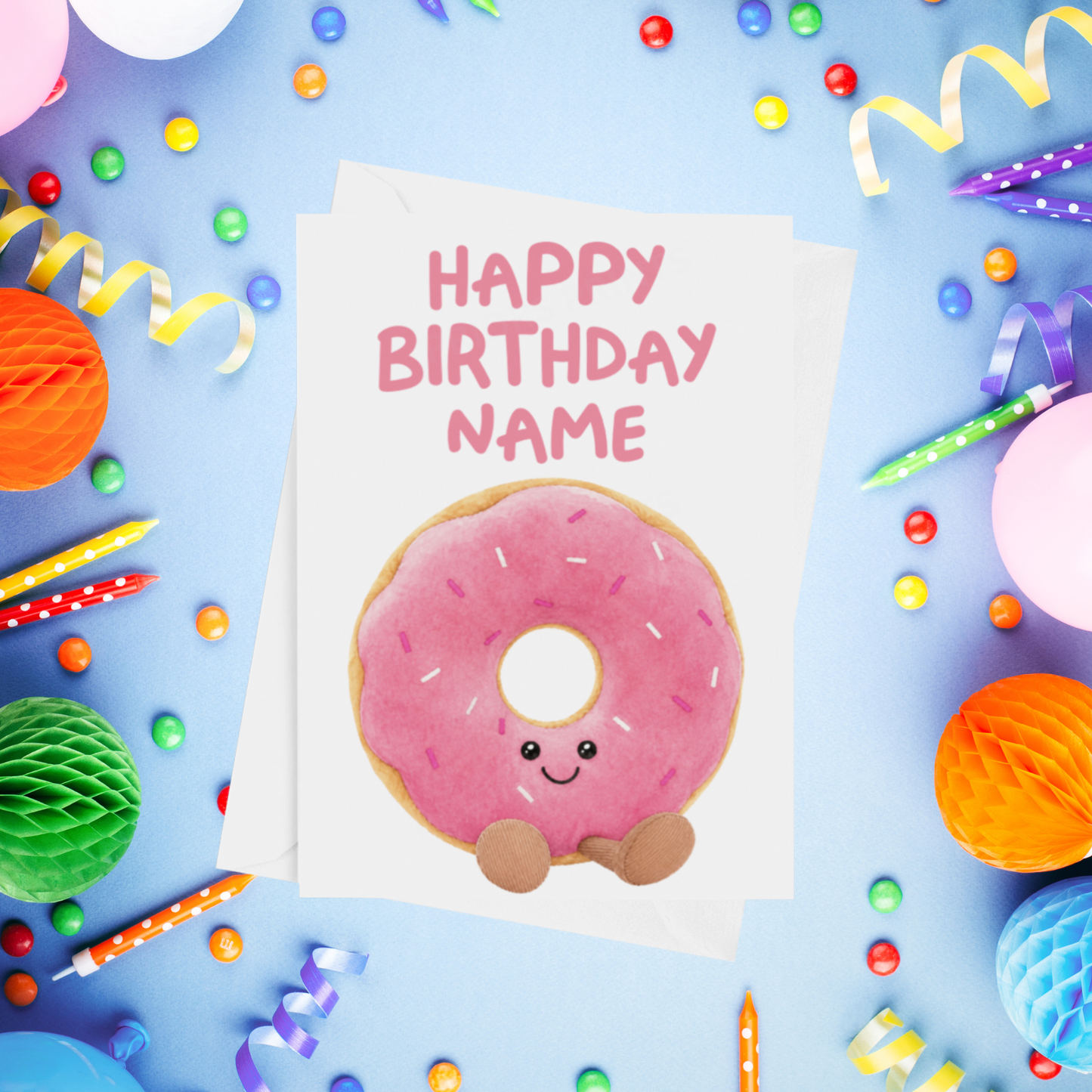 Jelly Cat Personalised Birthday Cards
