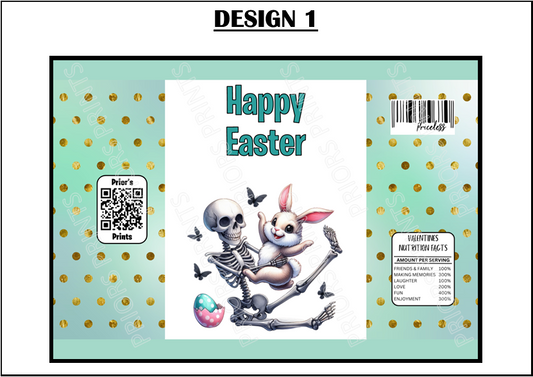 Easter Skeleton Treat Packets (Medium Sized)