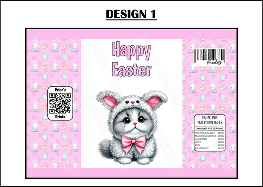 Easter Animals with Bunny Ears Treat Packets (Medium Sized)